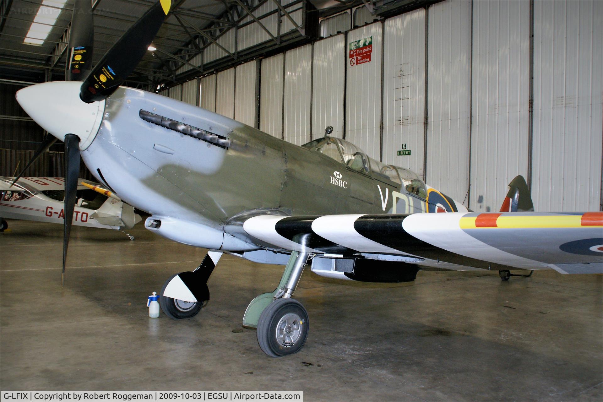 G-LFIX, 1944 Supermarine 509 Spitfire LF.IX (T.IX) C/N CBAF.8463, OU V.HSBC. Imperial War Museum, Duxford.