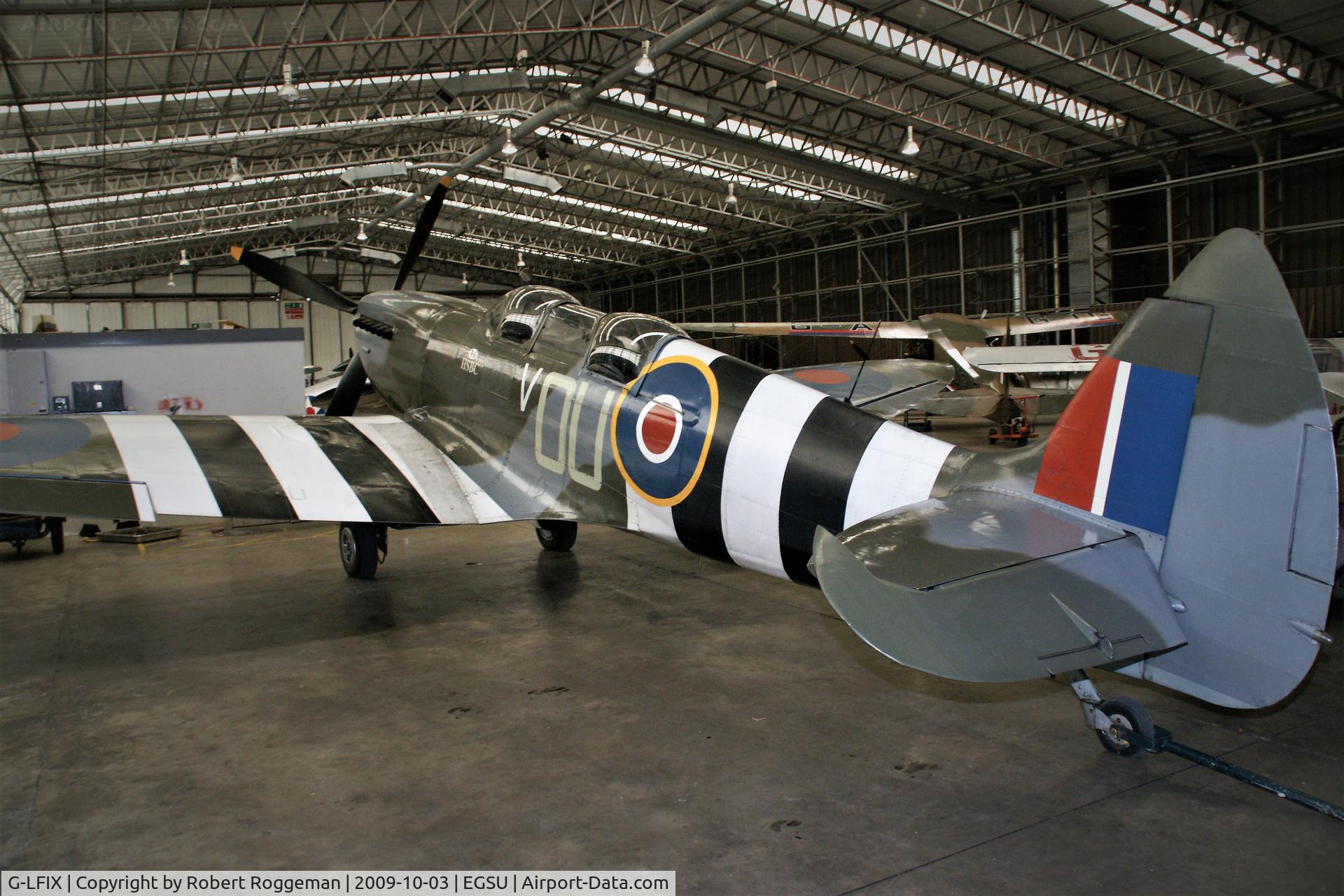 G-LFIX, 1944 Supermarine 509 Spitfire LF.IX (T.IX) C/N CBAF.8463, OU V.HSBC. Imperial War Museum, Duxford.