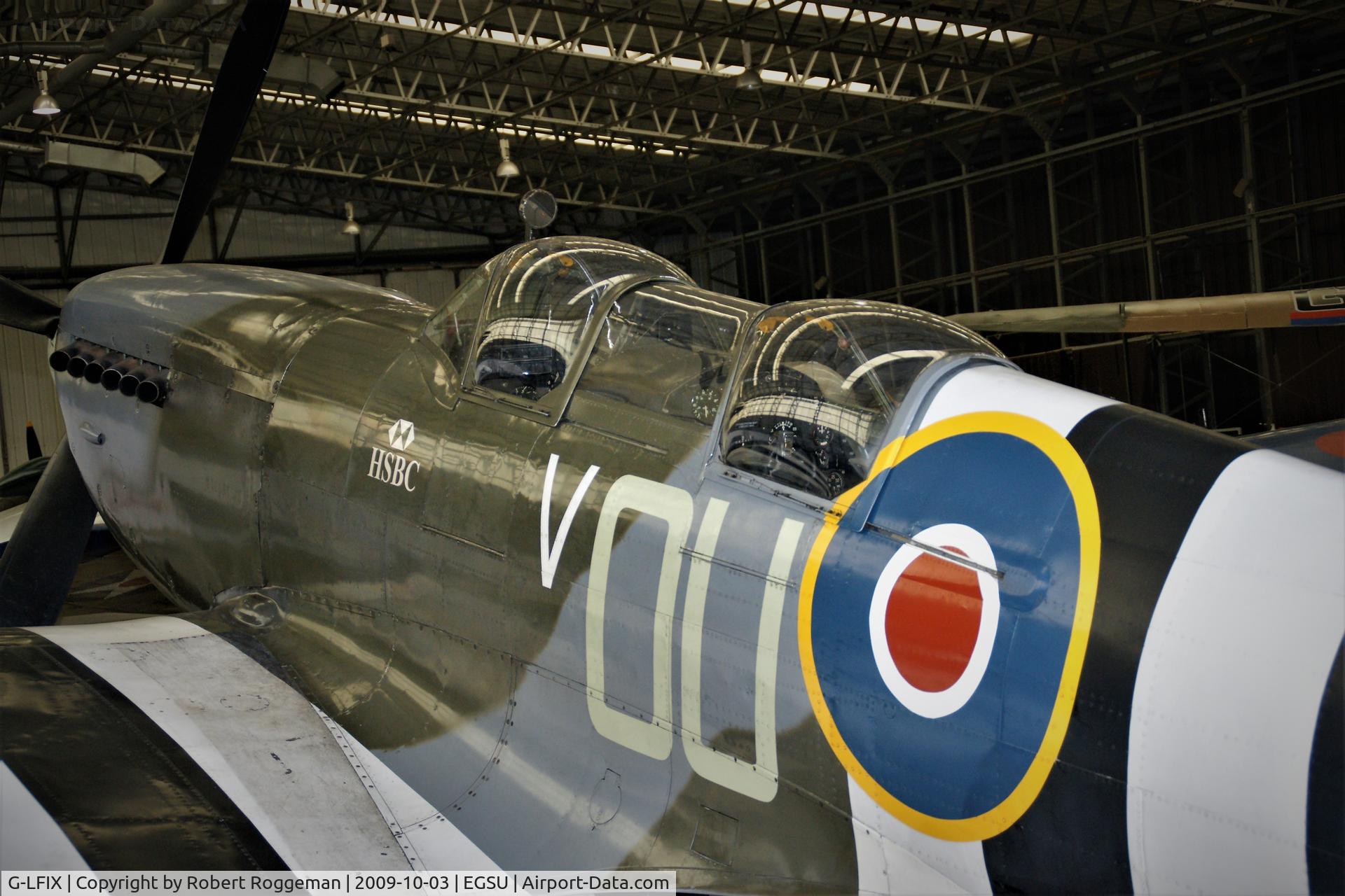G-LFIX, 1944 Supermarine 509 Spitfire LF.IX (T.IX) C/N CBAF.8463, OU V.HSBC. Imperial War Museum, Duxford.