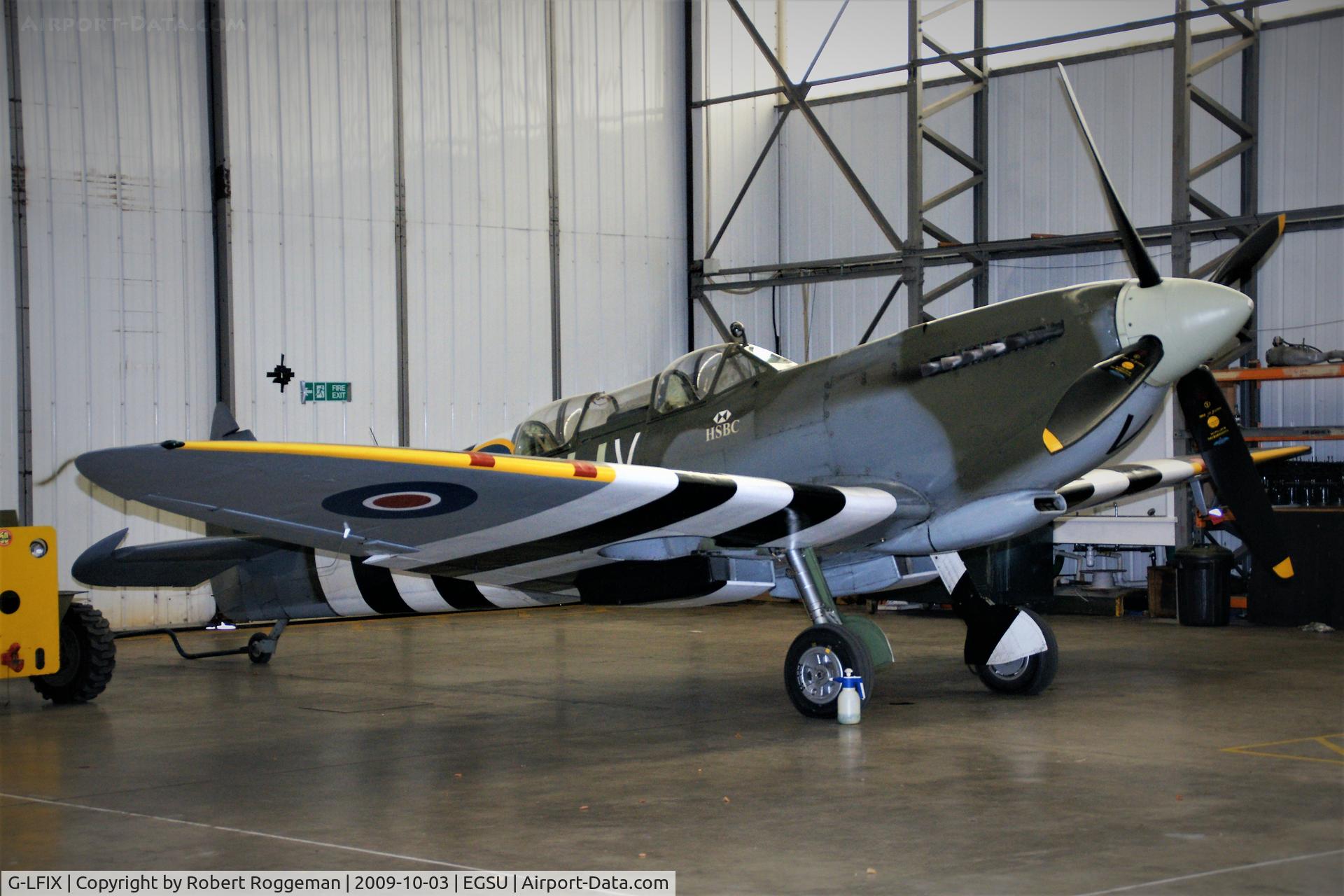 G-LFIX, 1944 Supermarine 509 Spitfire LF.IX (T.IX) C/N CBAF.8463, OU V.HSBC. Imperial War Museum, Duxford.