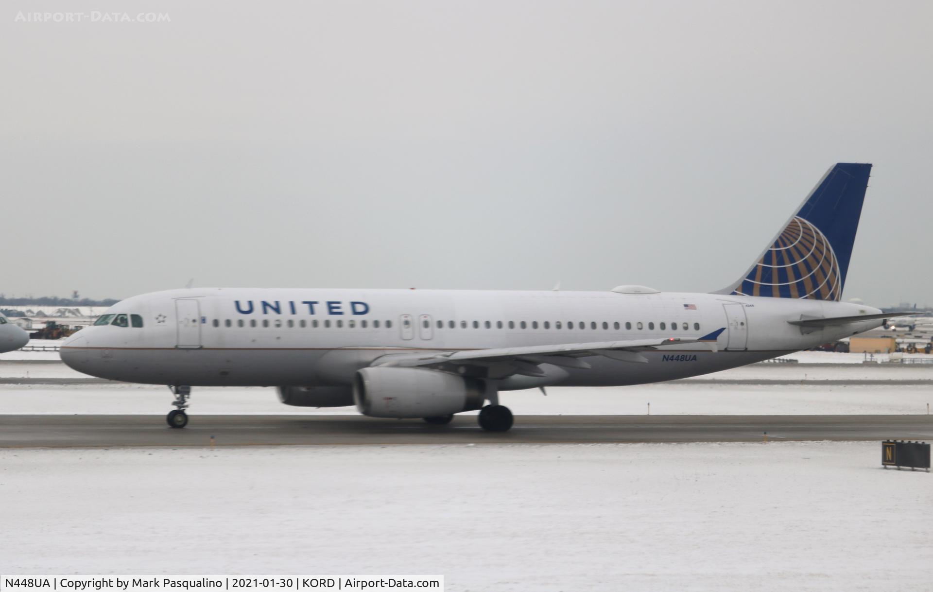 N448UA, 1998 Airbus A320-232 C/N 842, Airbus A320-232