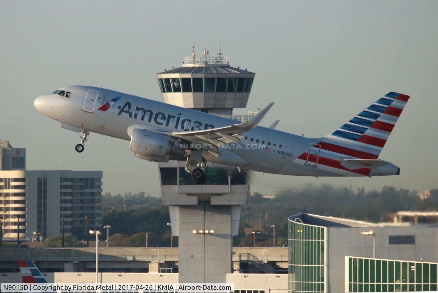 N9015D, 2013 Airbus A319-112 C/N 5327, MIA spotting 2017