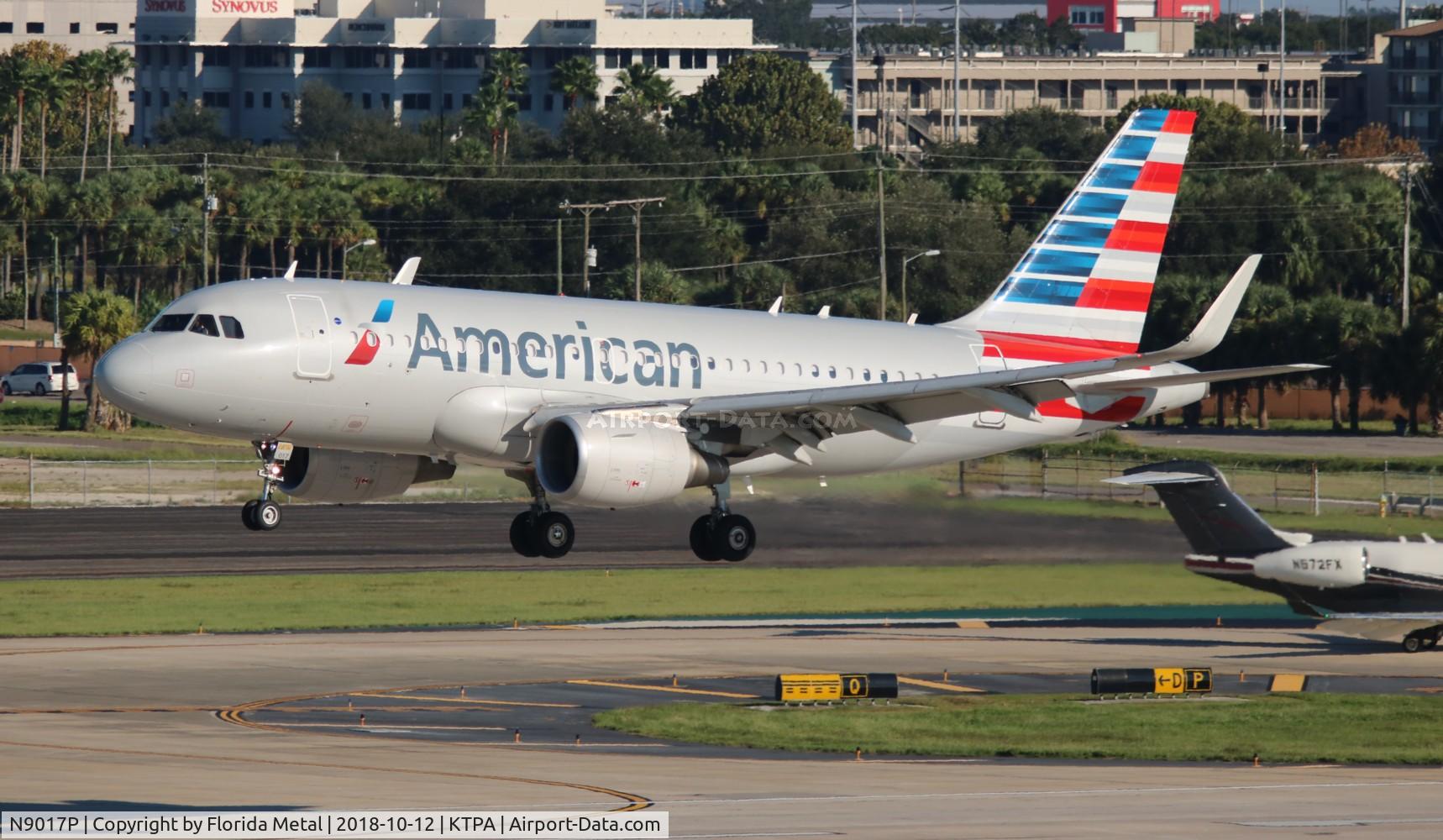 N9017P, 2014 Airbus A319-115 C/N 6085, TPA spotting 2018