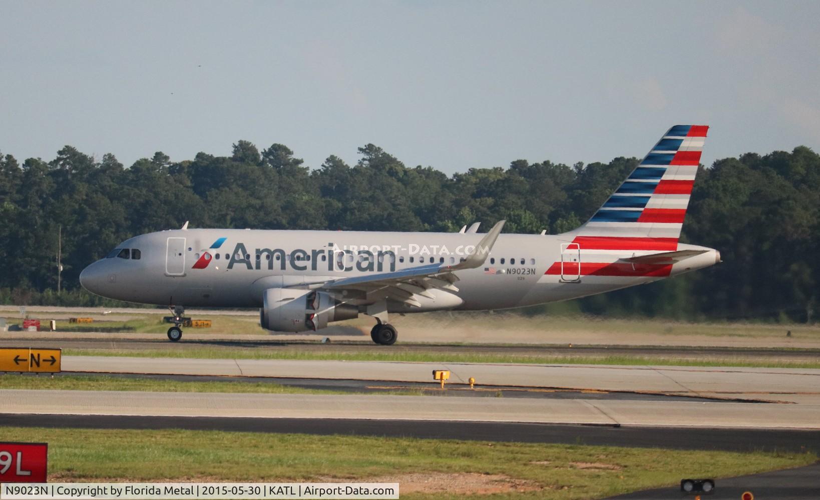 N9023N, 2014 Airbus A319-115 C/N 6349, ATL spotting 2015