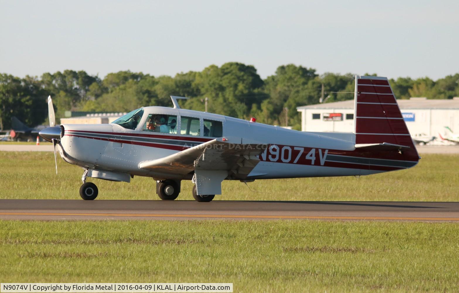 N9074V, 1968 Mooney M20F Executive C/N 690015, SNF LAL 2016
