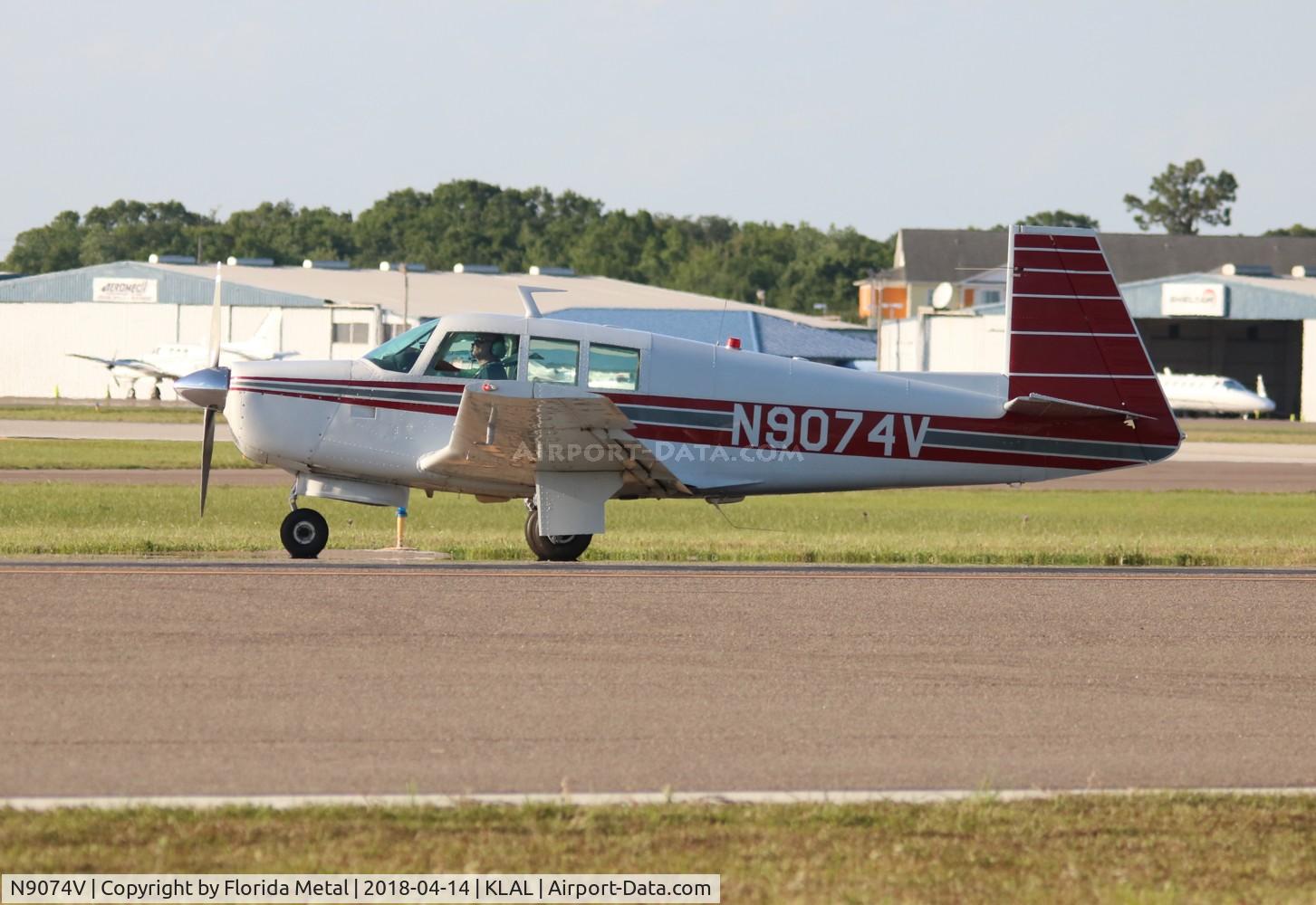 N9074V, 1968 Mooney M20F Executive C/N 690015, SNF LAL 2018