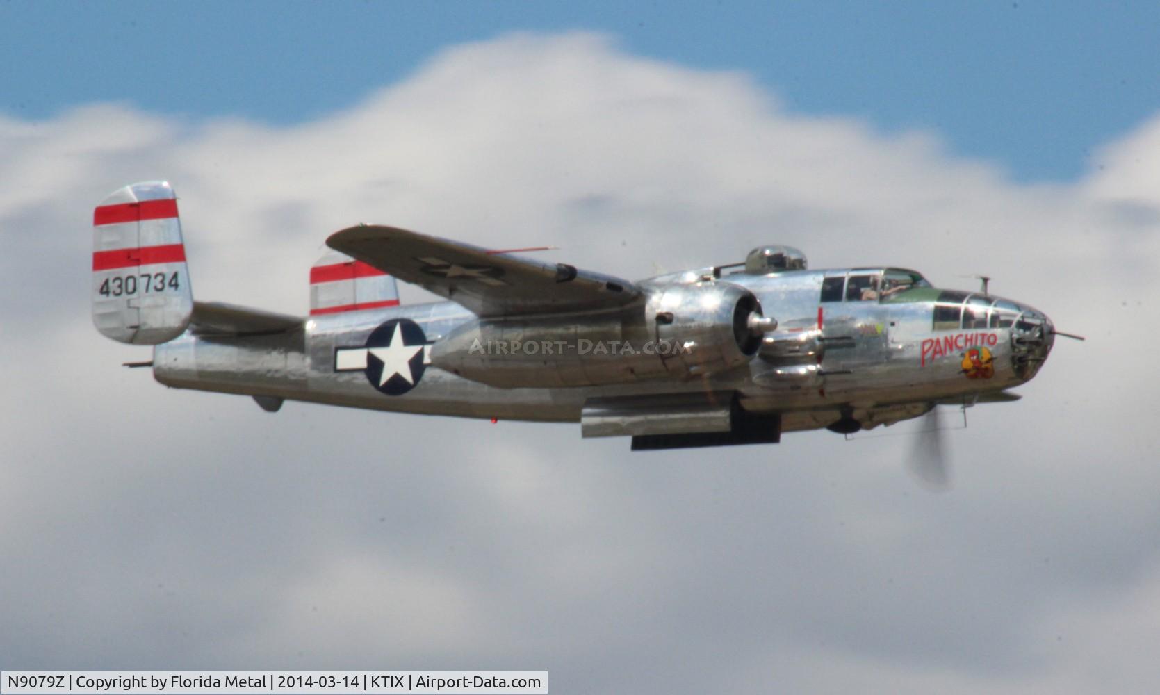 N9079Z, 1944 North American TB-25N Mitchell C/N 108-34009, TICO 2014