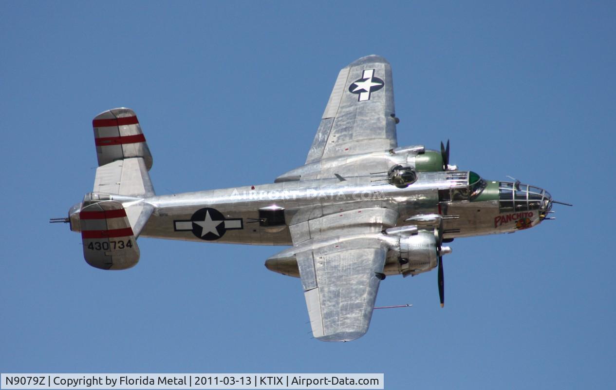 N9079Z, 1944 North American TB-25N Mitchell C/N 108-34009, TICO 2011