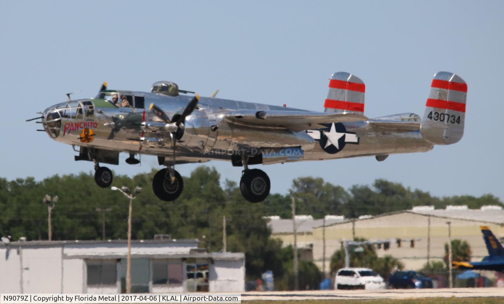 N9079Z, 1944 North American TB-25N Mitchell C/N 108-34009, SNF LAL 2017