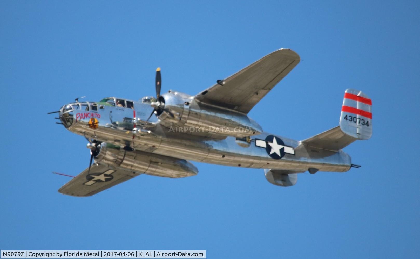N9079Z, 1944 North American TB-25N Mitchell C/N 108-34009, SNF LAL 2017