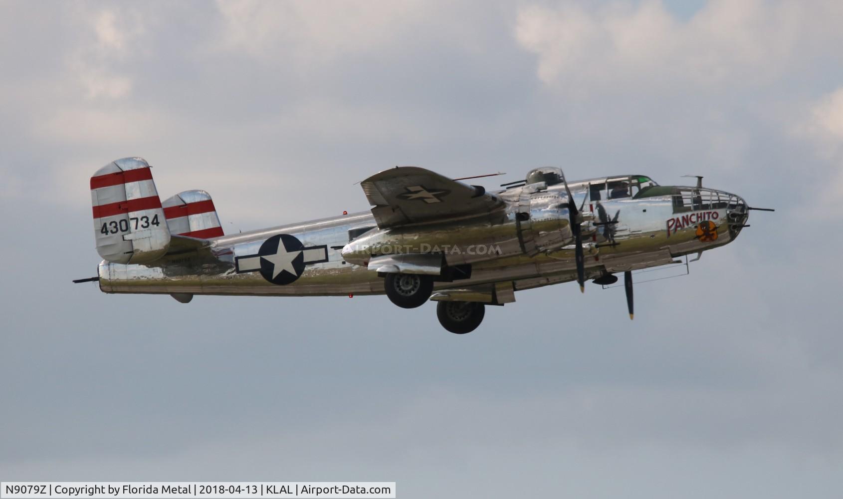 N9079Z, 1944 North American TB-25N Mitchell C/N 108-34009, SNF LAL 2018