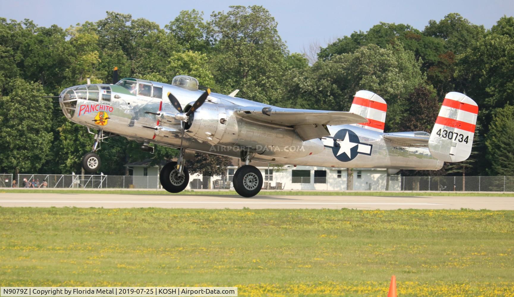 N9079Z, 1944 North American TB-25N Mitchell C/N 108-34009, EAA OSH 2019