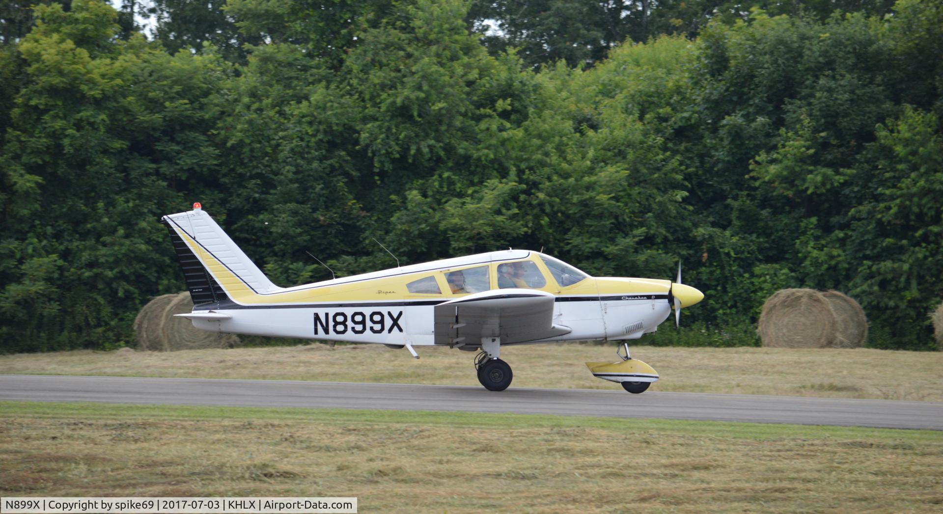 N899X, 1968 Piper PA-28-180 C/N 28-5251, N899X landing at KHLX