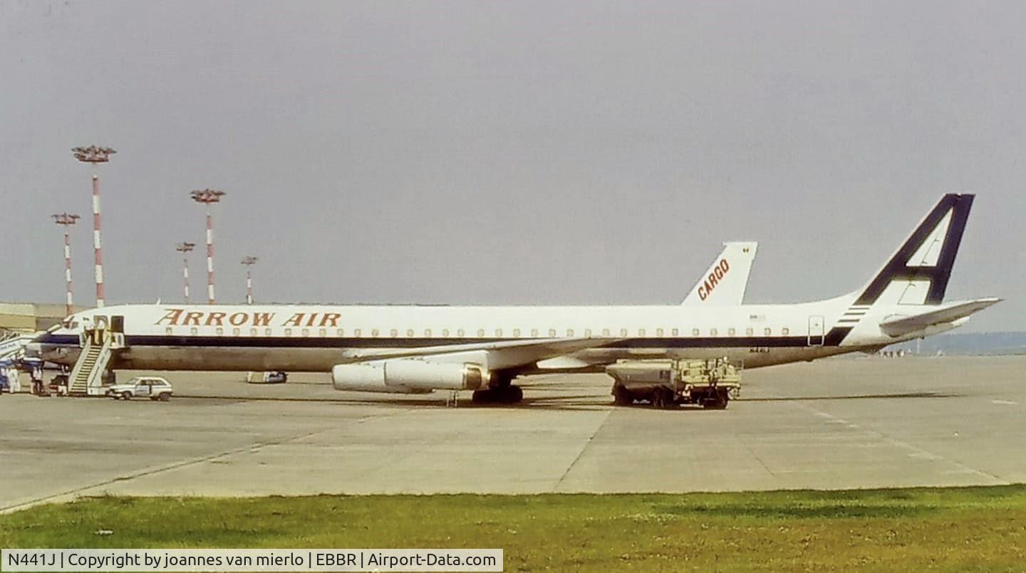 N441J, 1968 Douglas DC-8-63F C/N 45988, Brucargo early 90s