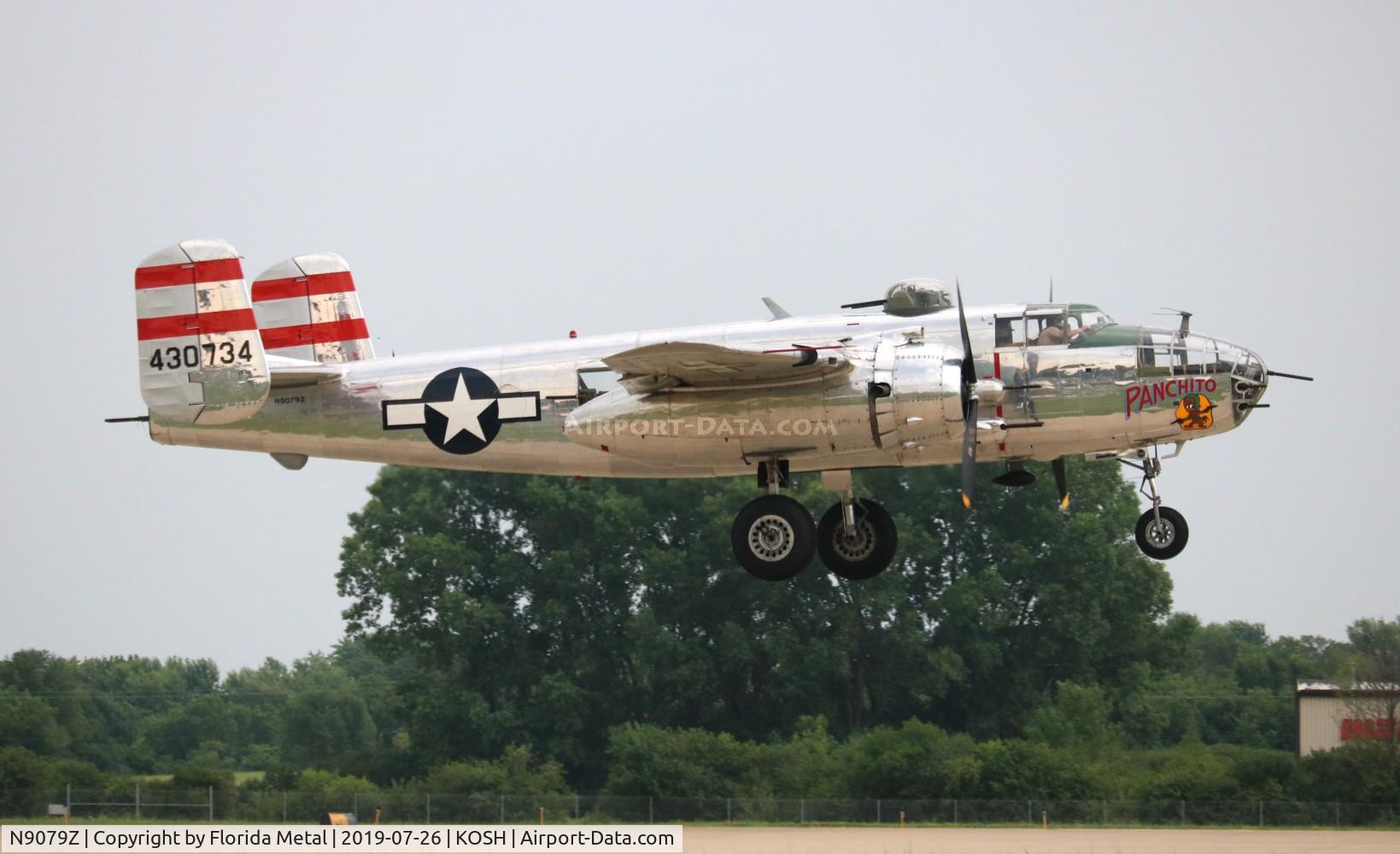 N9079Z, 1944 North American TB-25N Mitchell C/N 108-34009, EAA OSH 2019