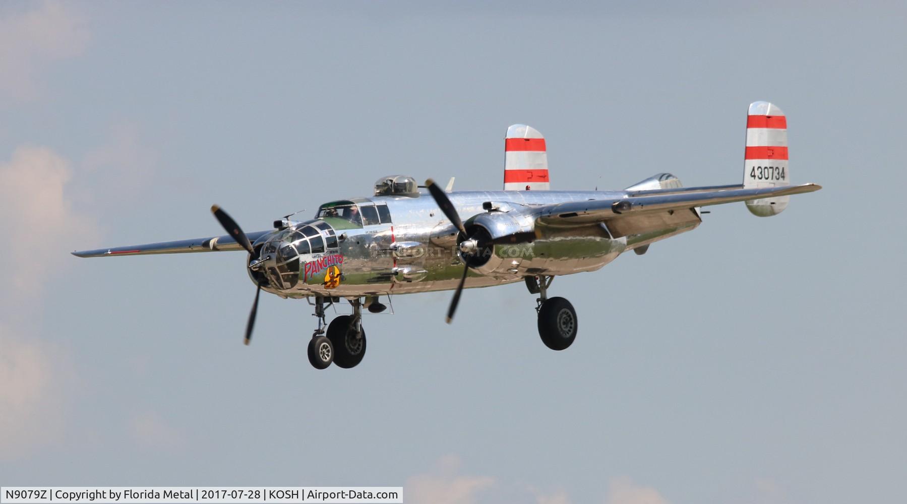 N9079Z, 1944 North American TB-25N Mitchell C/N 108-34009, EAA OSH 2017
