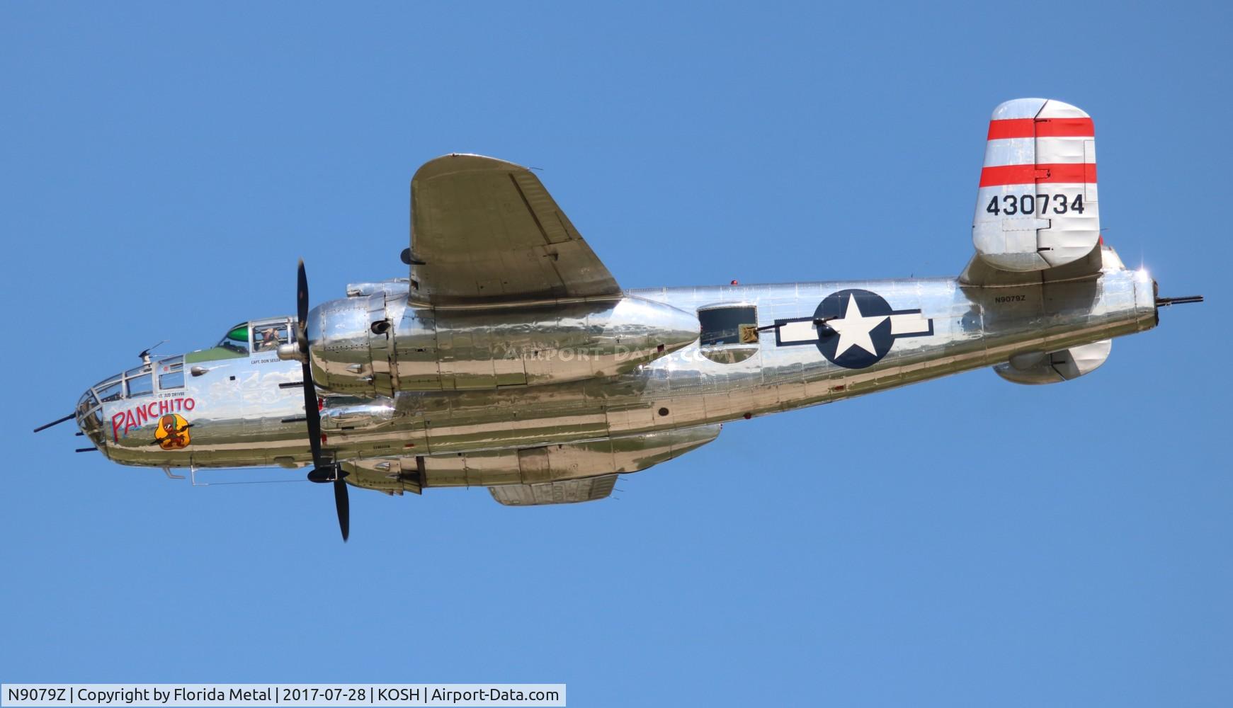 N9079Z, 1944 North American TB-25N Mitchell C/N 108-34009, EAA OSH 2017