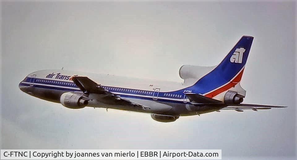 C-FTNC, 1972 Lockheed L-1011-385-1 TriStar 1 C/N 193M-1023, T/O Brussels 25R