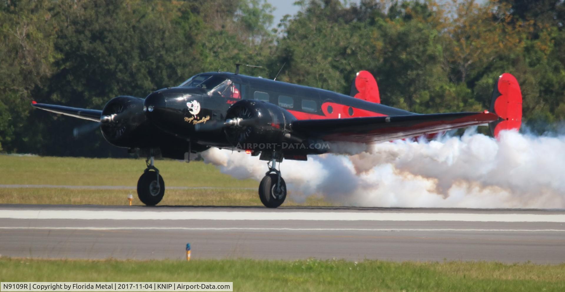 N9109R, 1943 Beech C18S (AT-7C) C/N 4383 (5676), NAS JAX 2017