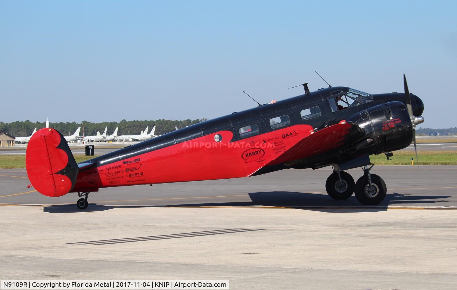 N9109R, 1943 Beech C18S (AT-7C) C/N 4383 (5676), NAS JAX 2017