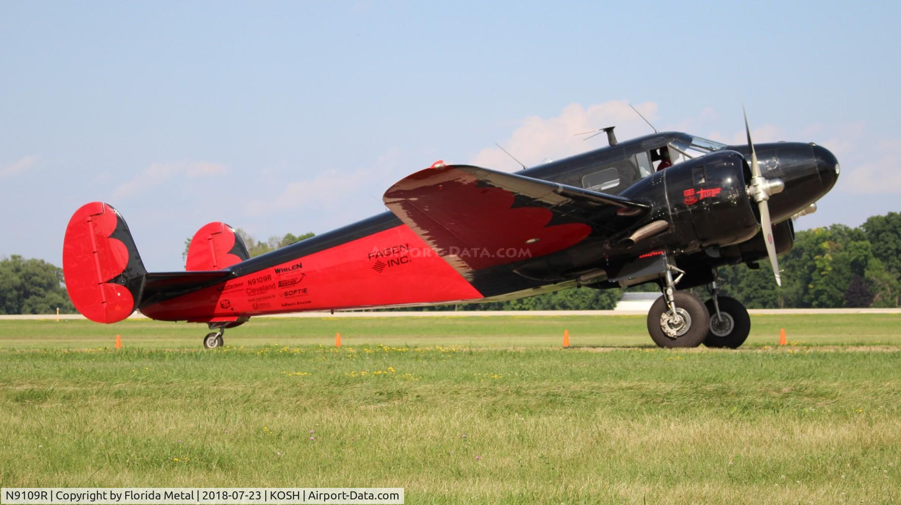 N9109R, 1943 Beech C18S (AT-7C) C/N 4383 (5676), EAA OSH 2018