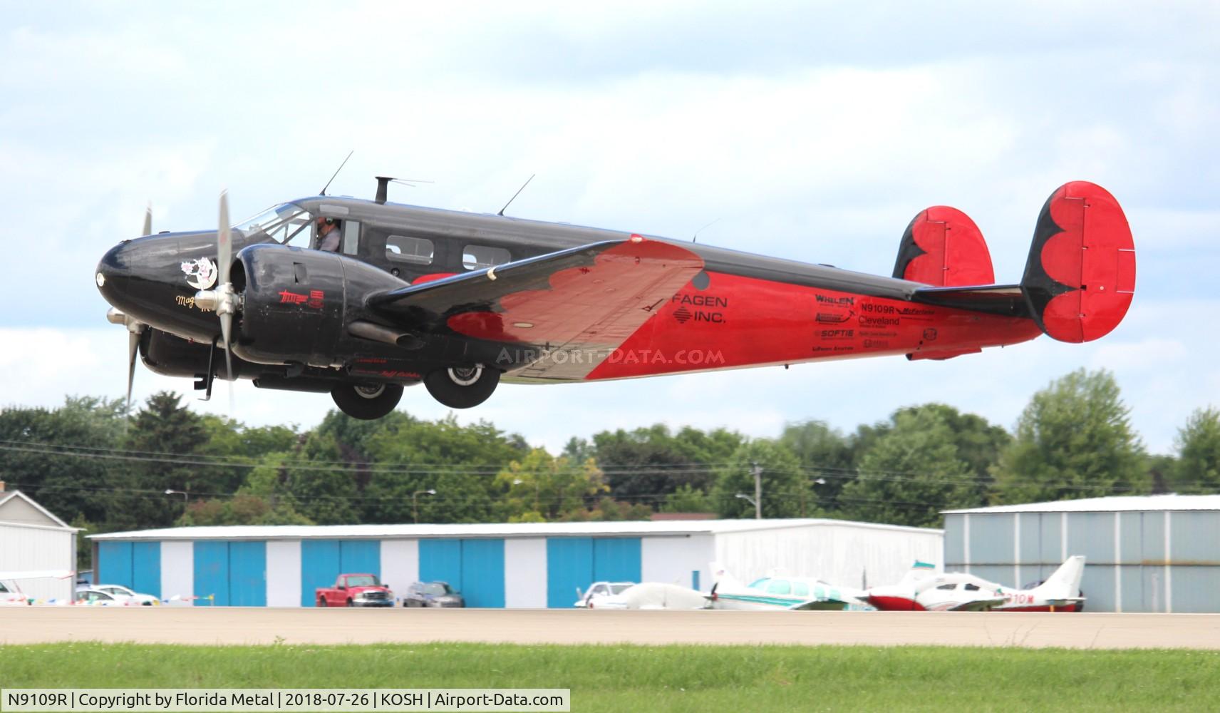 N9109R, 1943 Beech C18S (AT-7C) C/N 4383 (5676), EAA OSH 2018