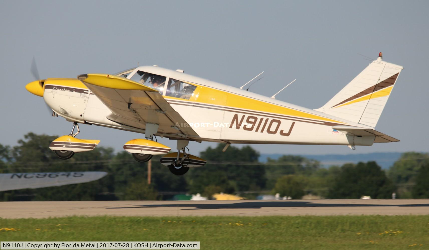 N9110J, 1966 Piper PA-28-180 Cherokee C/N 28-3152, EAA OSH 2017