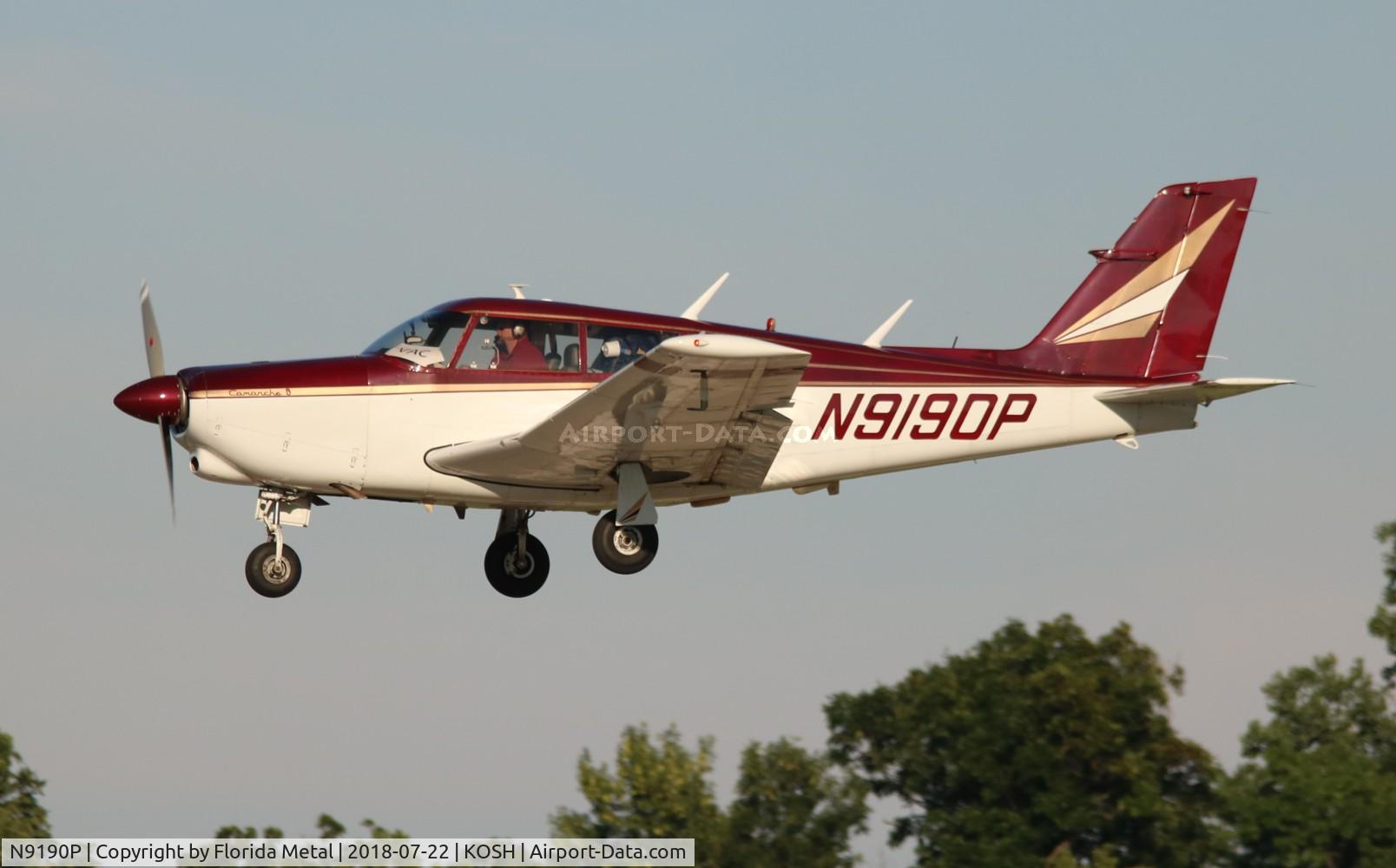 N9190P, 1967 Piper PA-24-260 C/N 24-4683, EAA OSH 2018