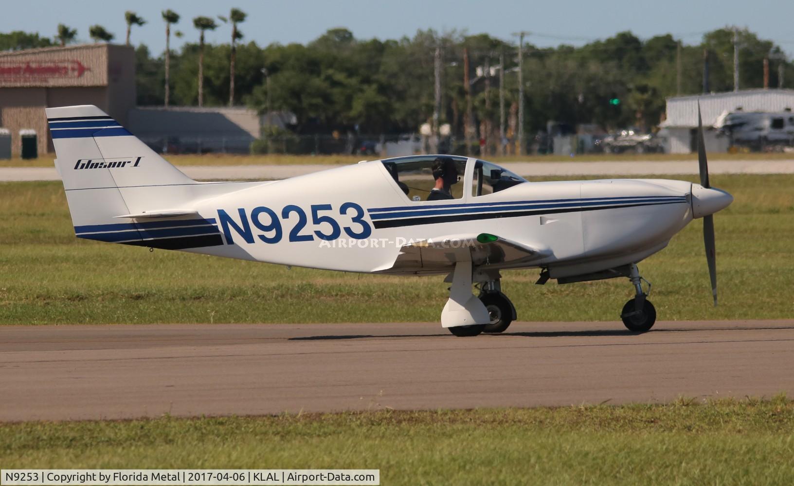 N9253, Stoddard-Hamilton Glasair SH-2R C/N 592R, SNF LAL 2017