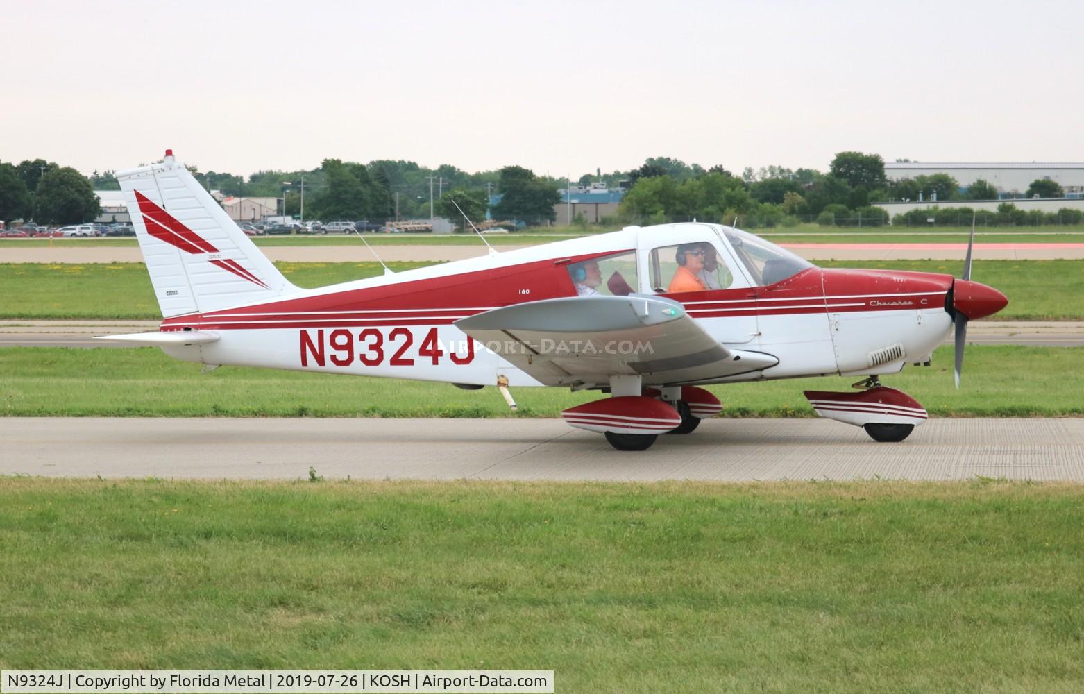 N9324J, 1966 Piper PA-28-180 C/N 28-3417, EAA OSH 2019