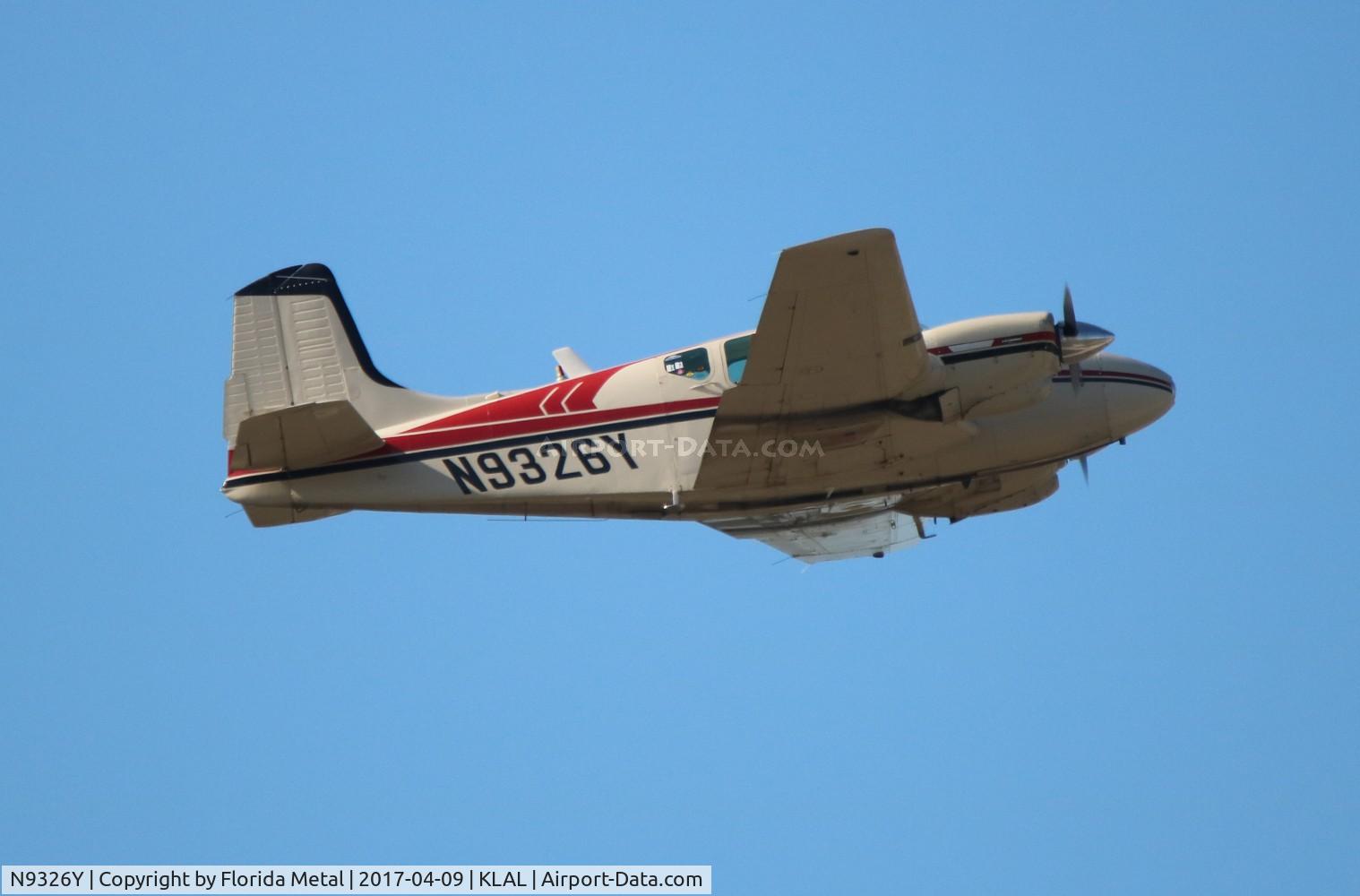 N9326Y, 1960 Beech B95 Travel Air C/N TD-443, SNF LAL 2017