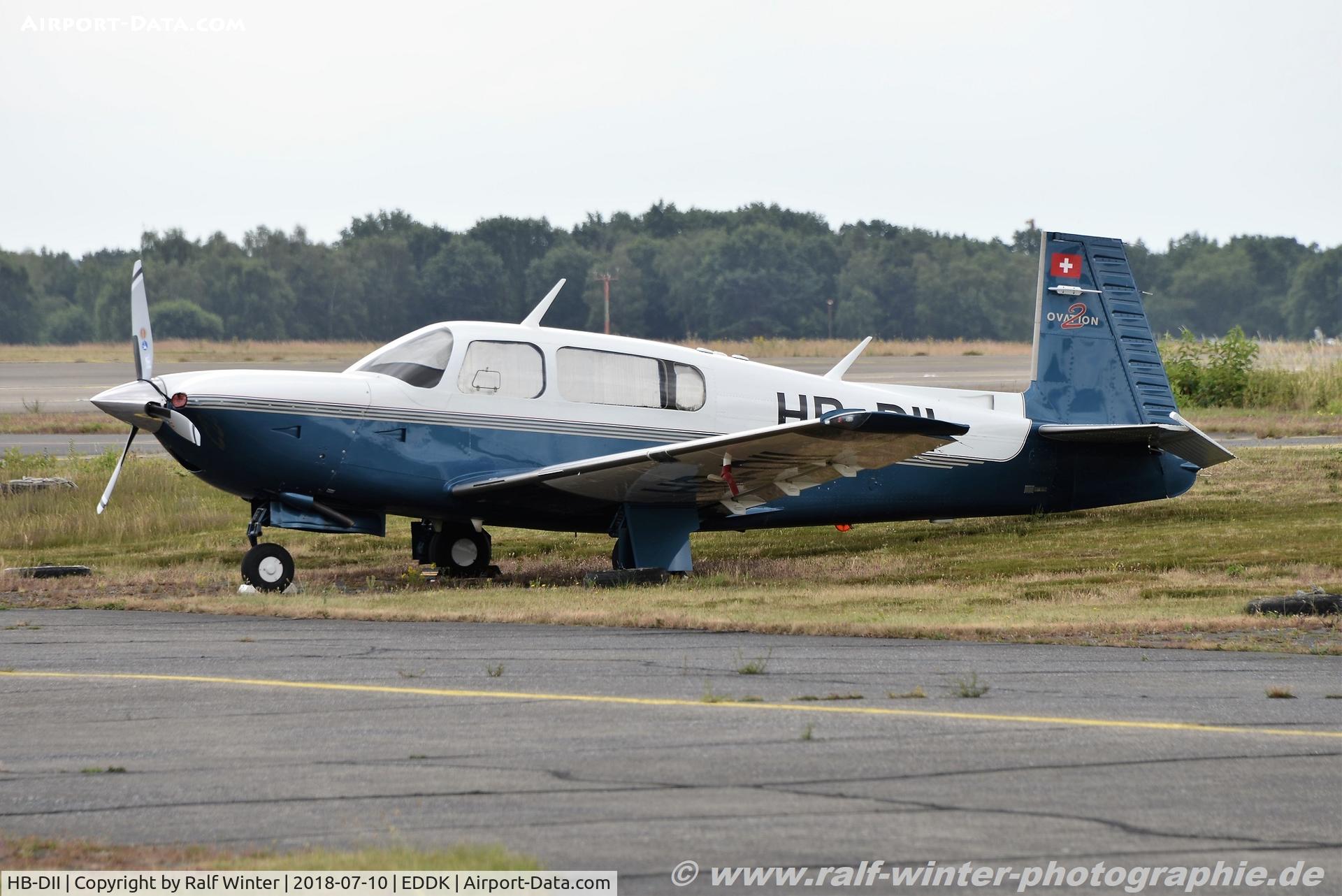 HB-DII, 2000 Mooney M20R Ovation C/N 29-0233, Mooney M-20R Ovation - Private - 29-0233 - HB-DII - 10.07.2018 - CGN