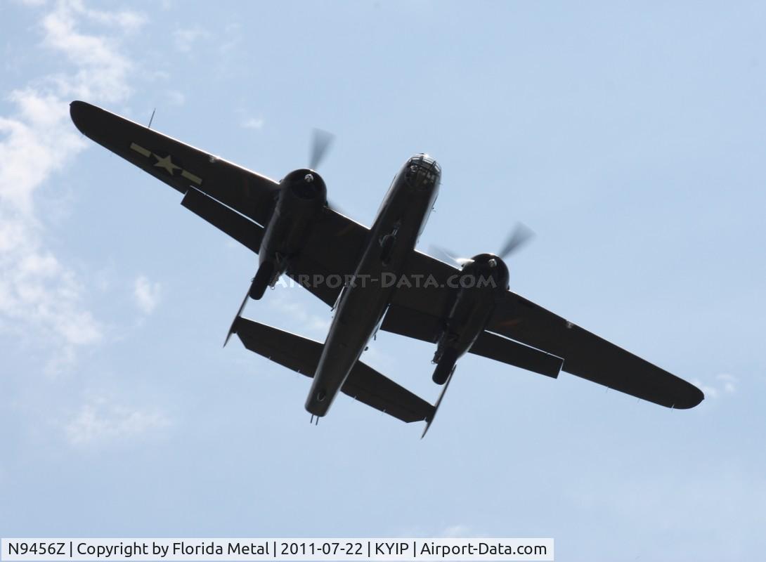 N9456Z, 1943 North American TB-25N Mitchell C/N 108-33214, TOM YIP 2011