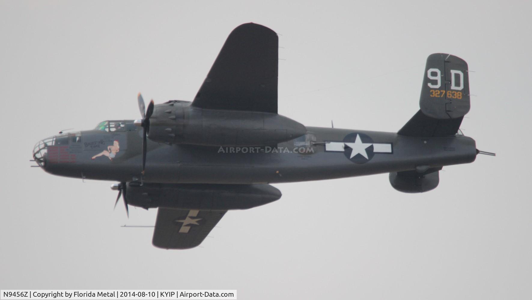 N9456Z, 1943 North American TB-25N Mitchell C/N 108-33214, TOM YIP 2014