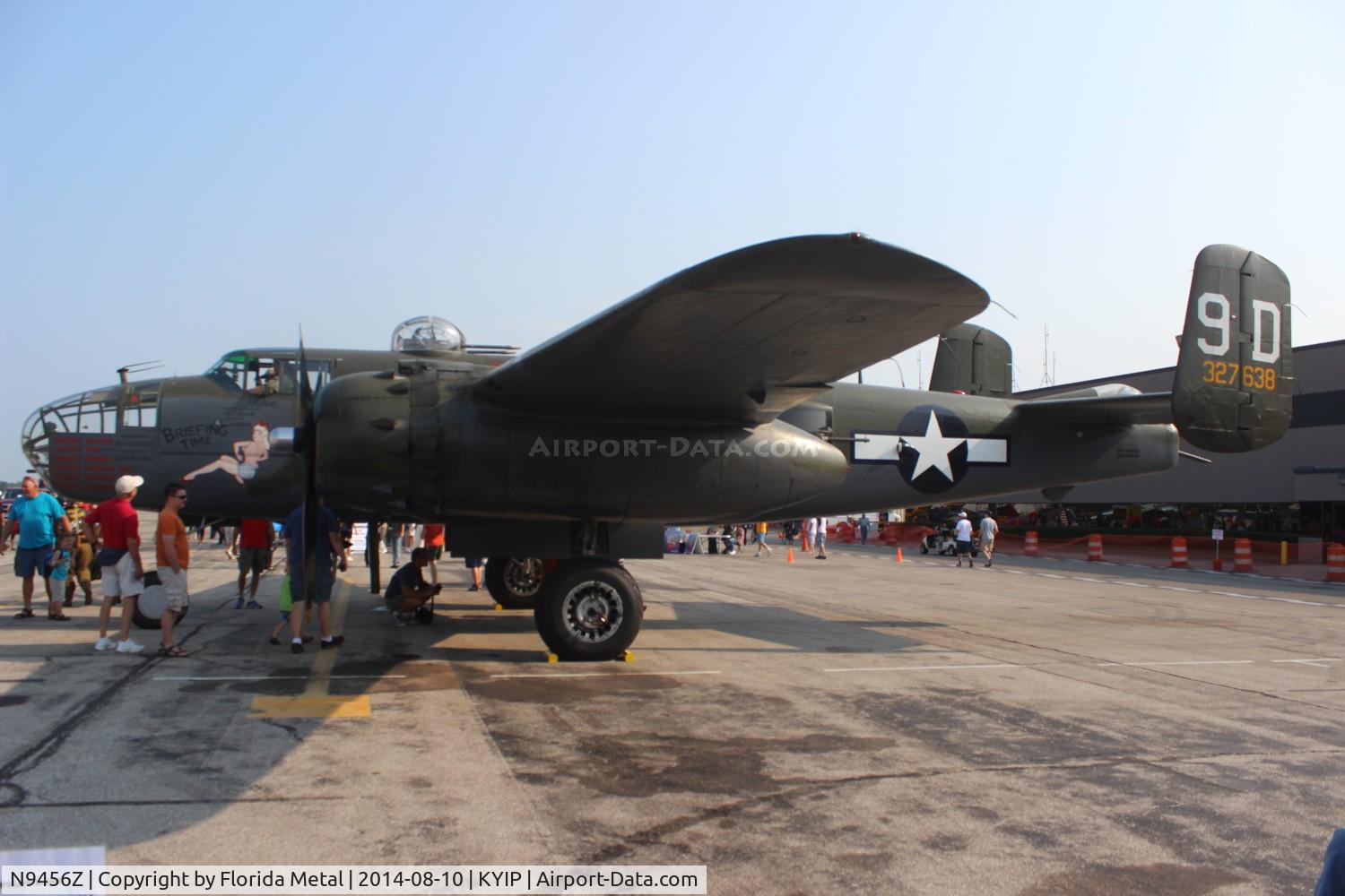 N9456Z, 1943 North American TB-25N Mitchell C/N 108-33214, TOM YIP 2014