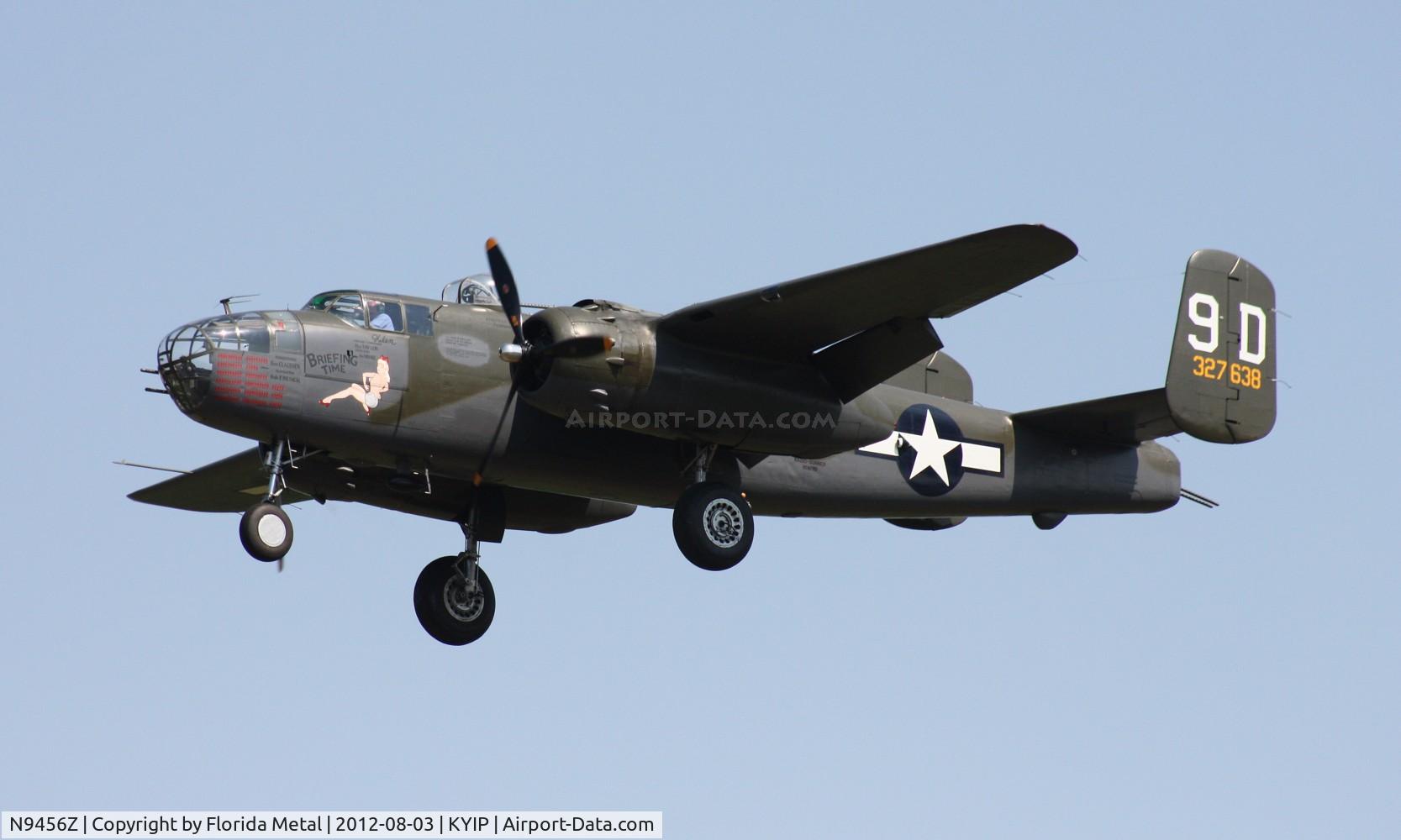 N9456Z, 1943 North American TB-25N Mitchell C/N 108-33214, TOM YIP 2012