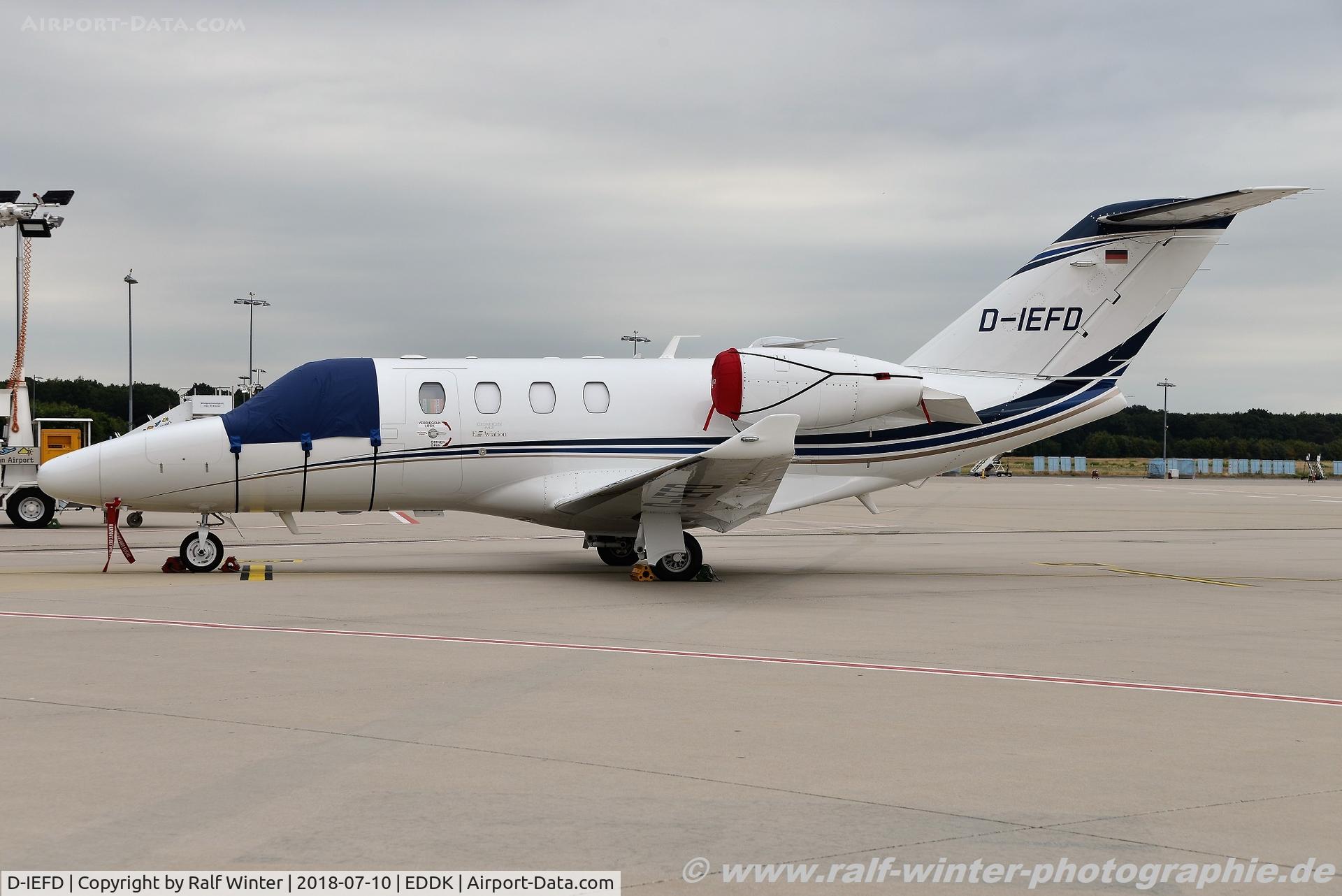 D-IEFD, 2017 Cessna 525 Citation M2 C/N 525-0968, Cessna 525 Citation M2 - EFD E-Aviation - 525-0968 - D-IEFD - 10.07.2018 - CGN