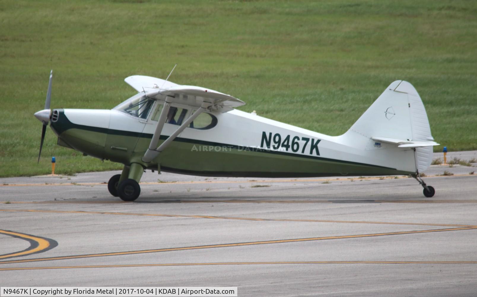 N9467K, 1947 Stinson 108-2 Voyager C/N 108-2467, DAB spotting 2017