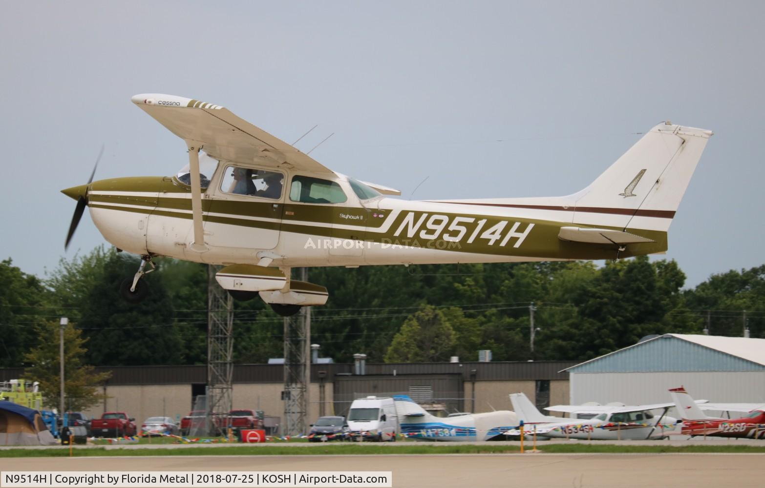 N9514H, 1975 Cessna 172M C/N 17266192, EAA OSH 2018