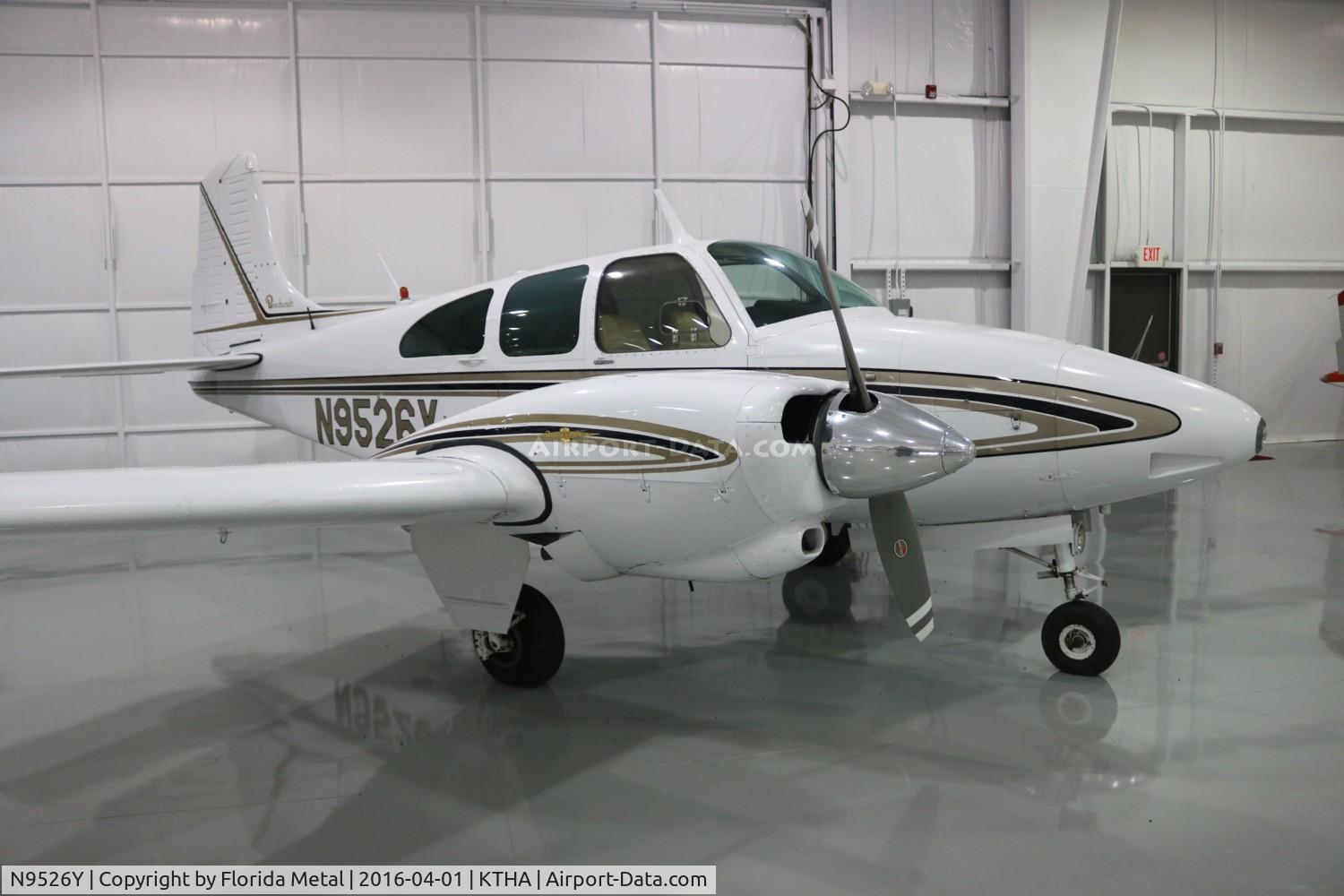 N9526Y, 1962 Beech B95A Travel Air C/N TD-500, Beechcraft Museum 2016