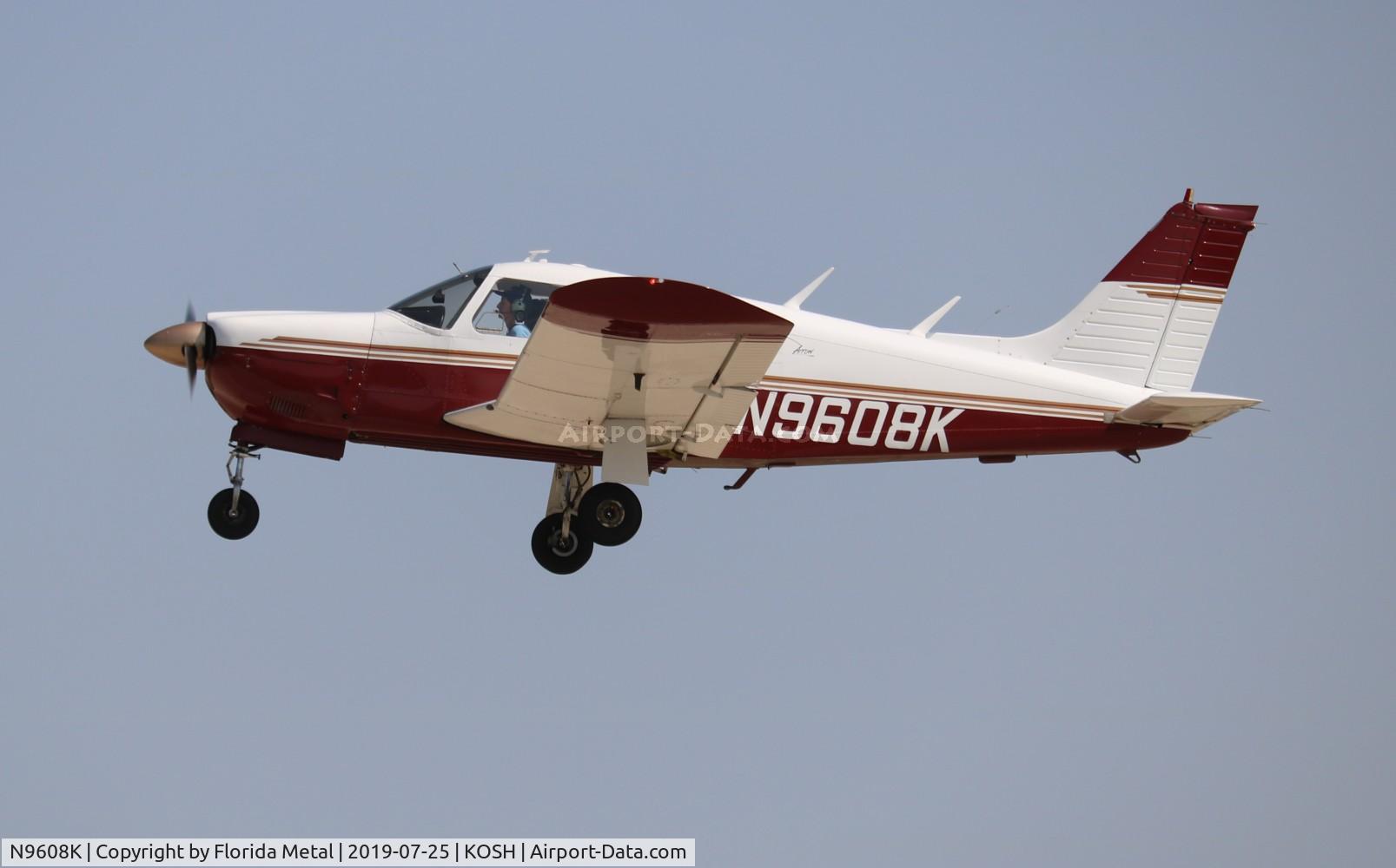 N9608K, 1976 Piper PA-28R-200 Arrow II C/N 28R-7635250, EAA OSH 2019
