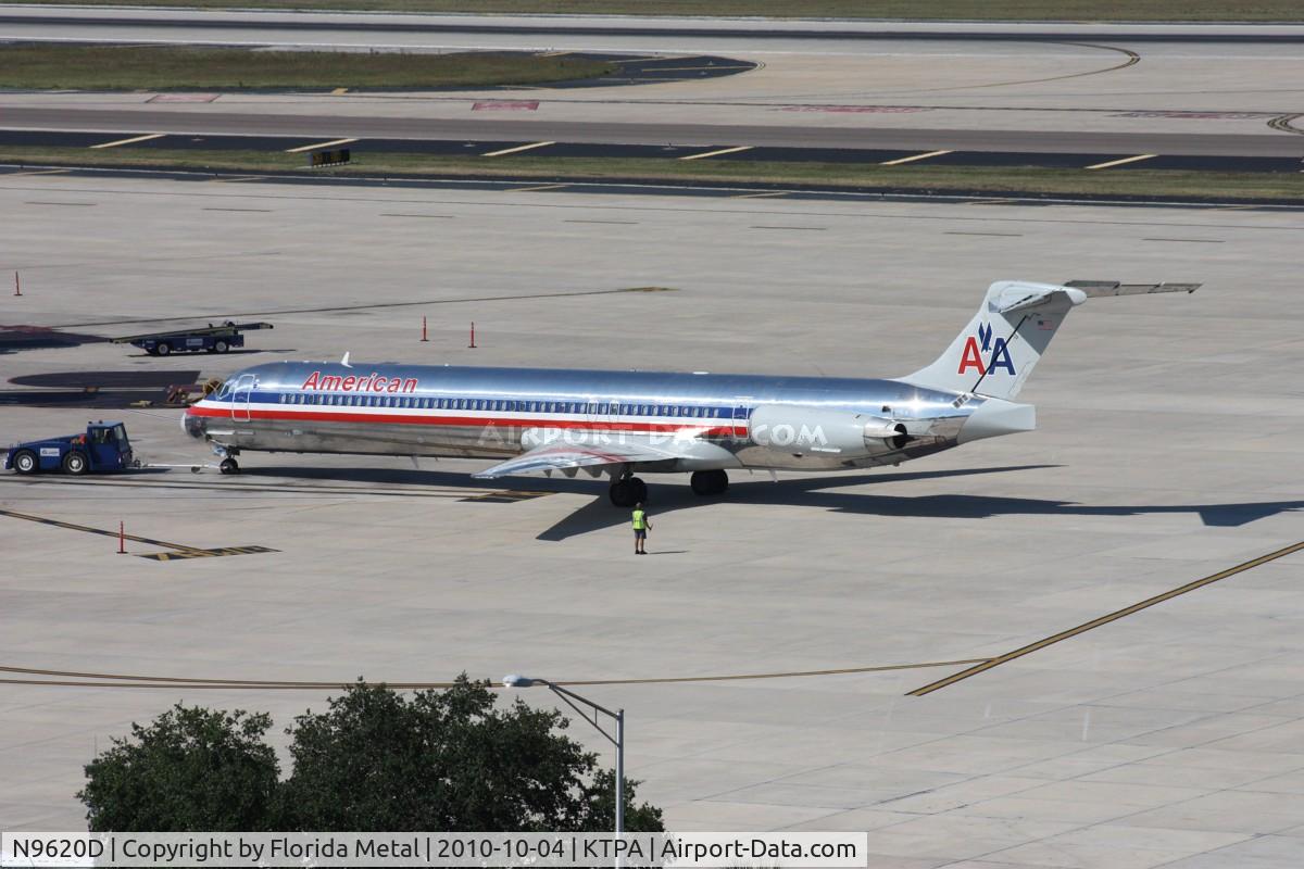 N9620D, 1997 McDonnell Douglas MD-83 (DC-9-83) C/N 53591, TPA spotting 2010