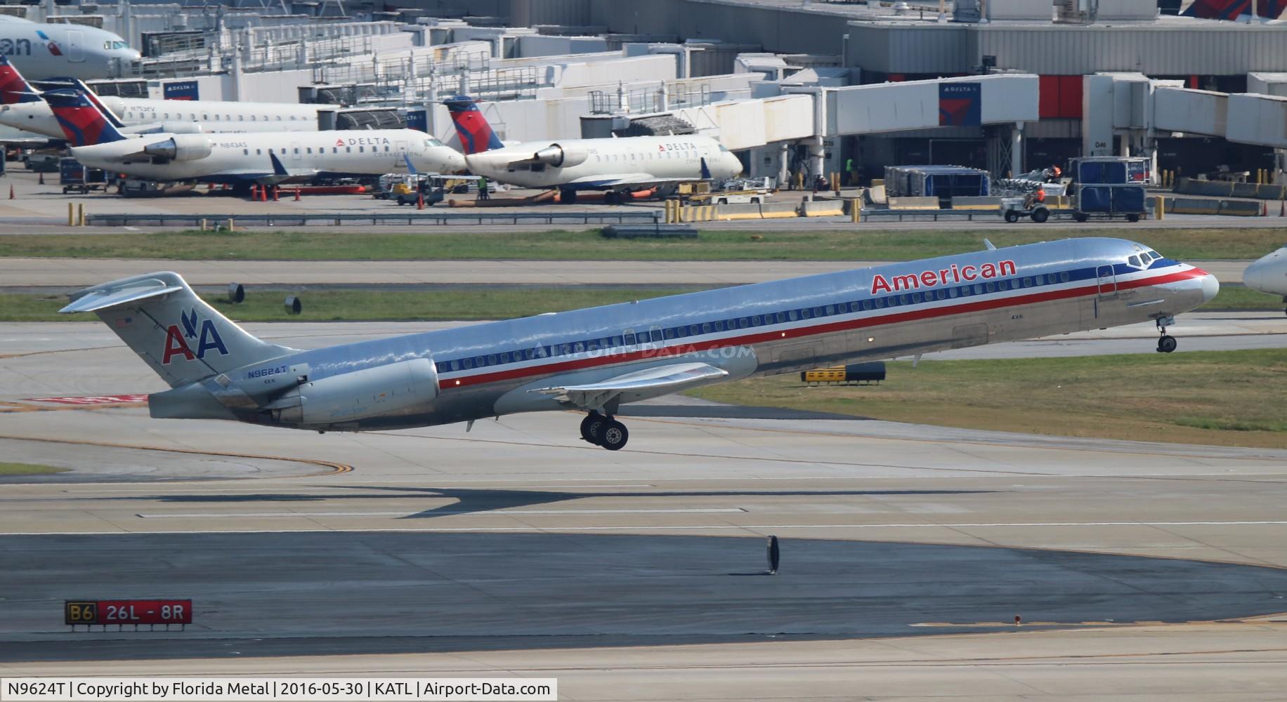 N9624T, 1998 McDonnell Douglas MD-83 (DC-9-83) C/N 53594, ATL Spotting 2016