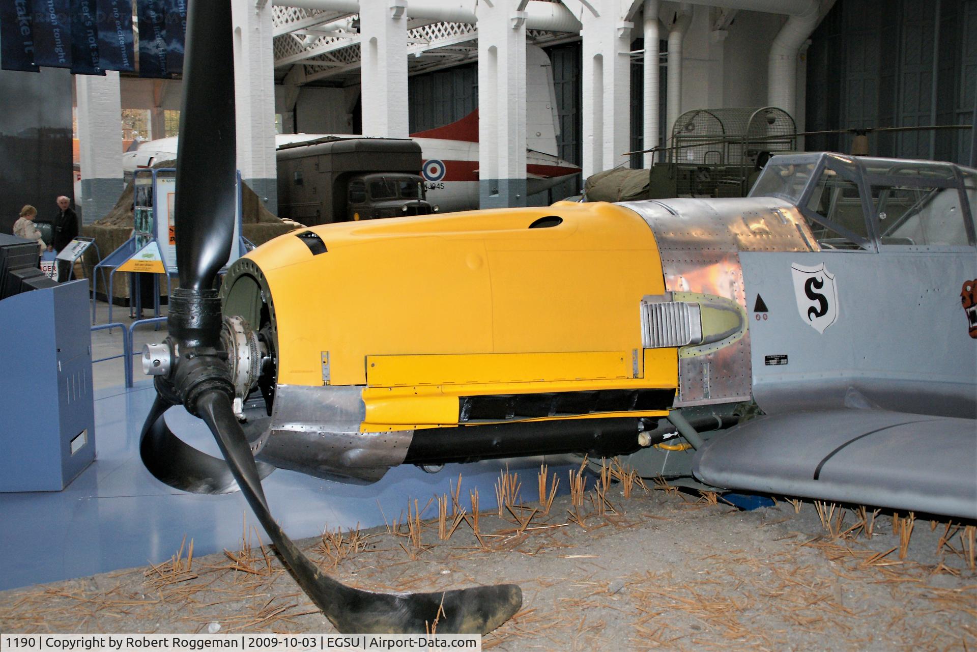 1190, Messerschmitt Bf-109E-3 C/N 1190, PRESERVED.4 -.Imperial War Museum, Duxford.
