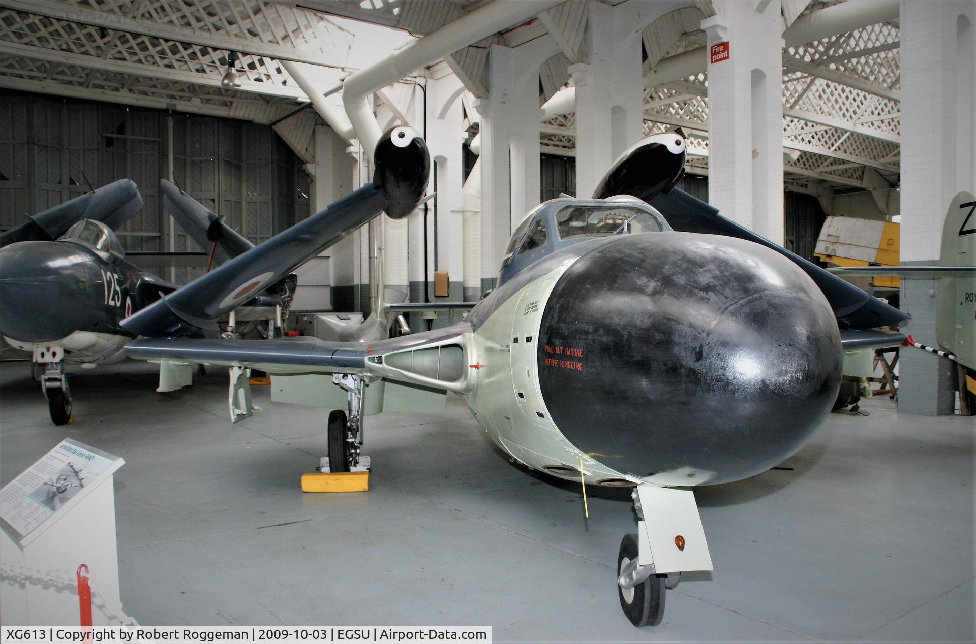 XG613, De Havilland DH-112 Sea Venom FAW.21 C/N 12904, PRESERVED Imperial War Museum, Duxford. ROYAL NAVY.