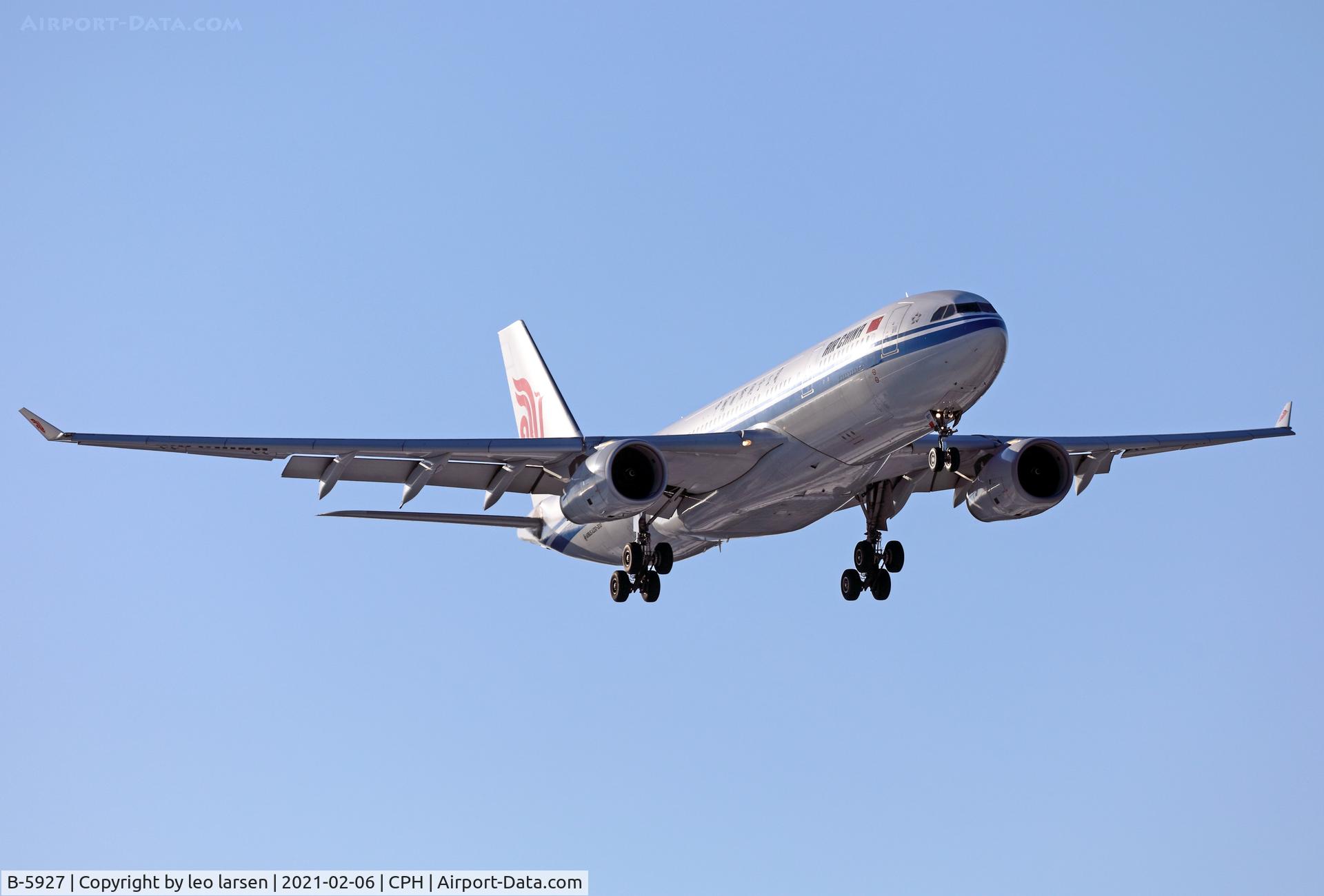 B-5927, 2013 Airbus A330-243 C/N 1444, Copenhagen 6.2.2021