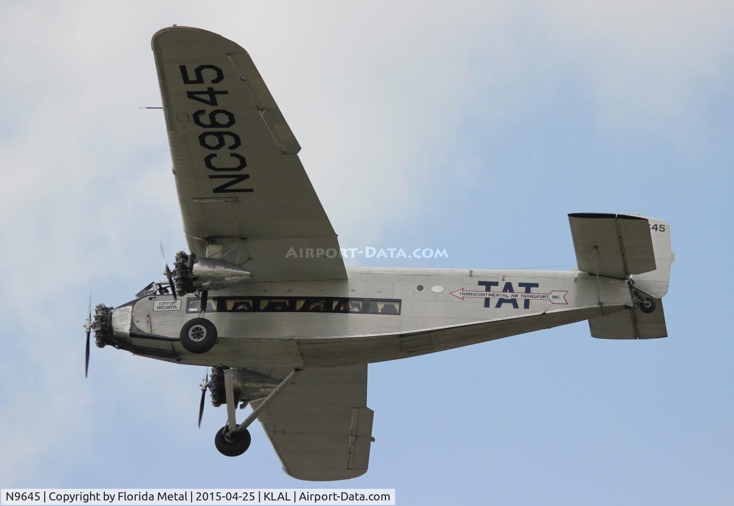 N9645, 1928 Ford 5-AT-B Tri-Motor C/N 8, SNF LAL 2015