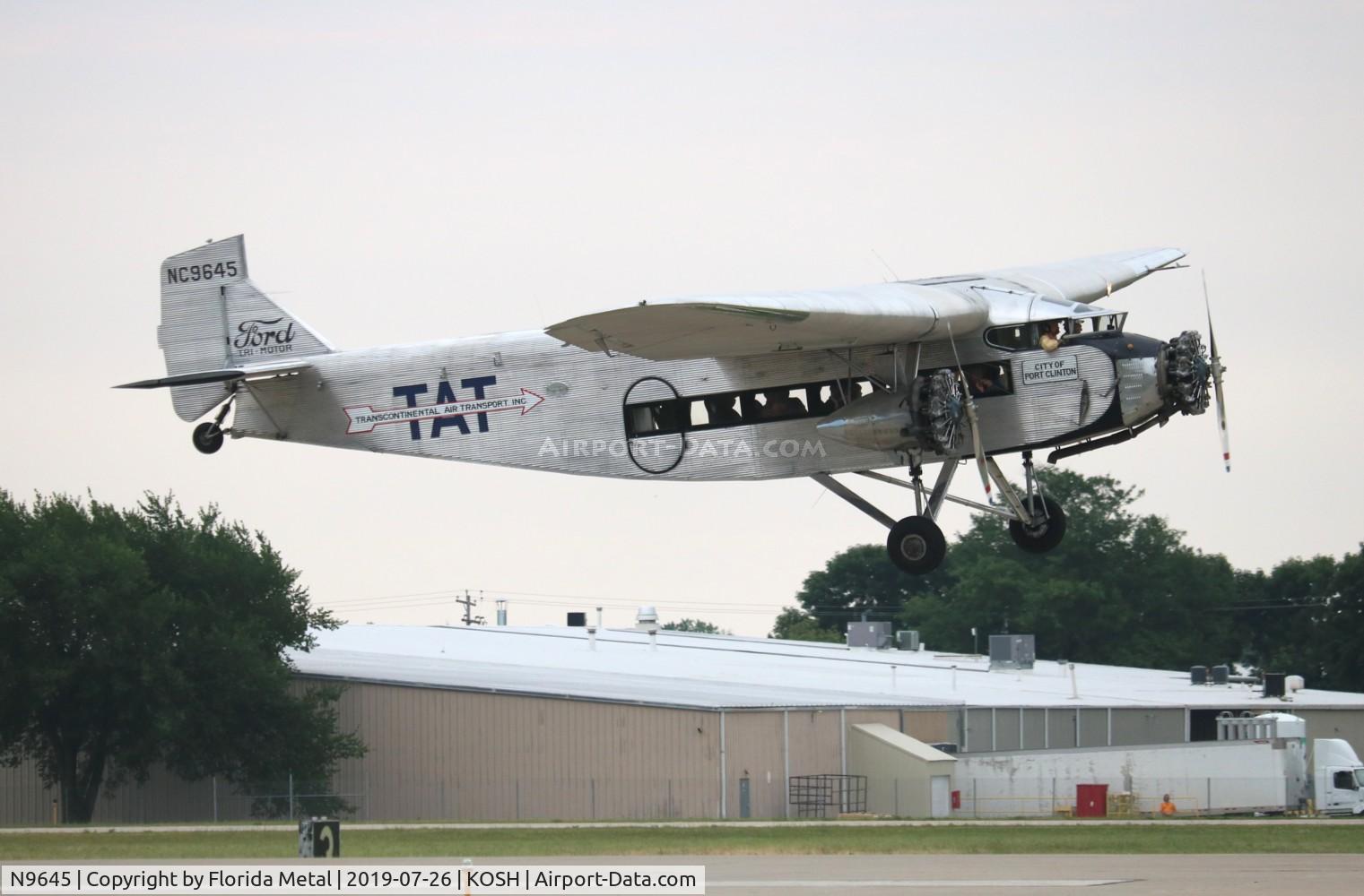 N9645, 1928 Ford 5-AT-B Tri-Motor C/N 8, EAA OSH 2019
