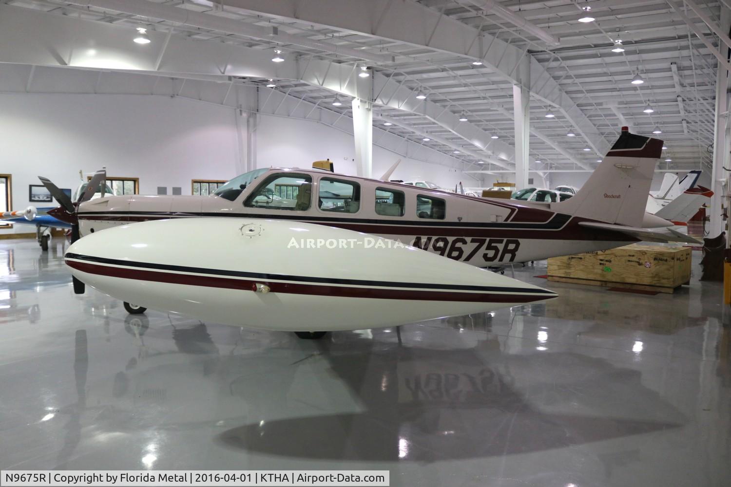 N9675R, 1989 Beech A36 Bonanza 36 C/N E-2503, Beechcraft Museum 2016