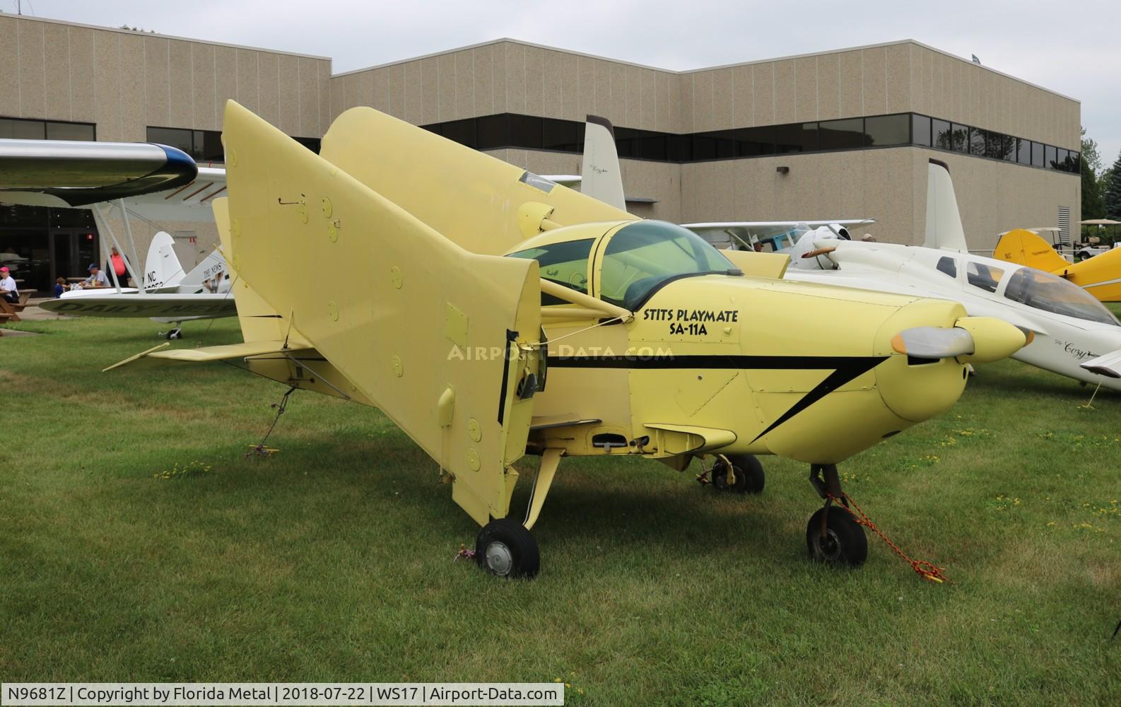 N9681Z, 1964 Stits SA-11A Playmate C/N 64-1, EAA Museum 2018